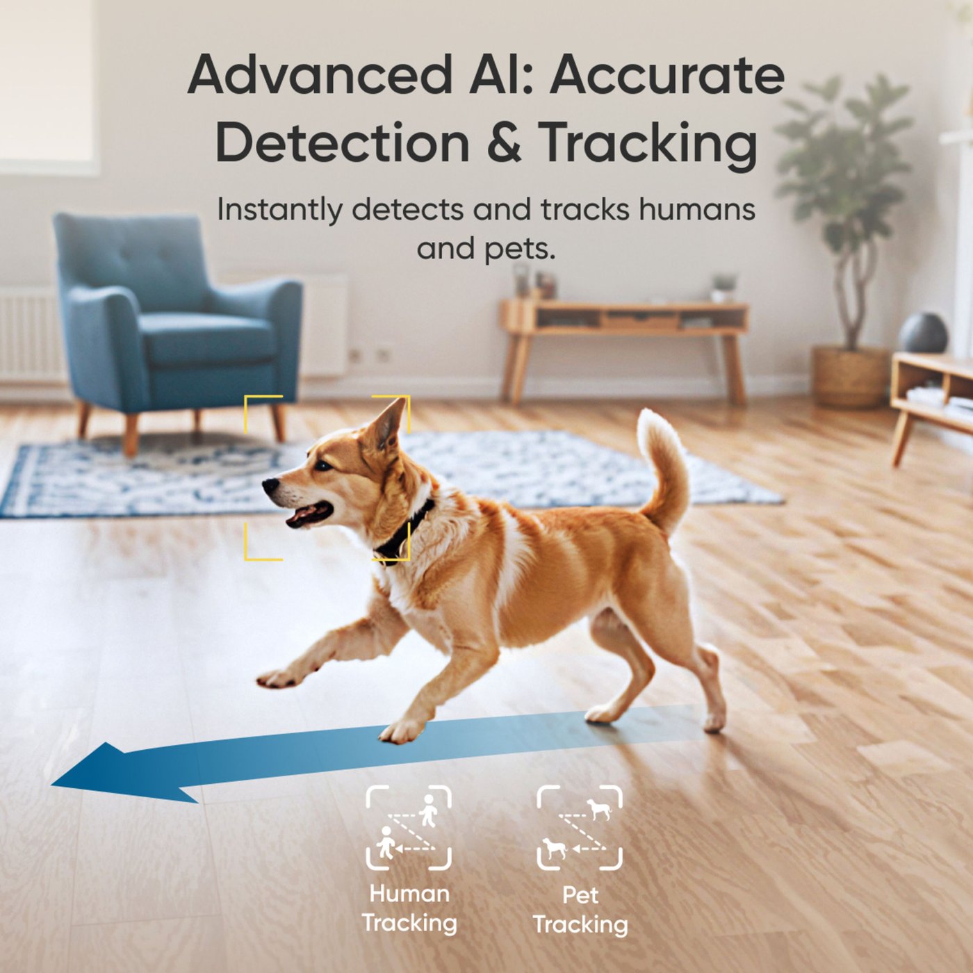 Eufy Indoor cam E30 trådløst overvåkningskamera 4K