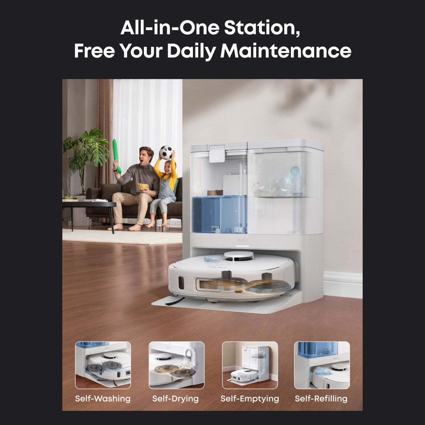 Eufy X10 Pro Omni Robotdammsugare