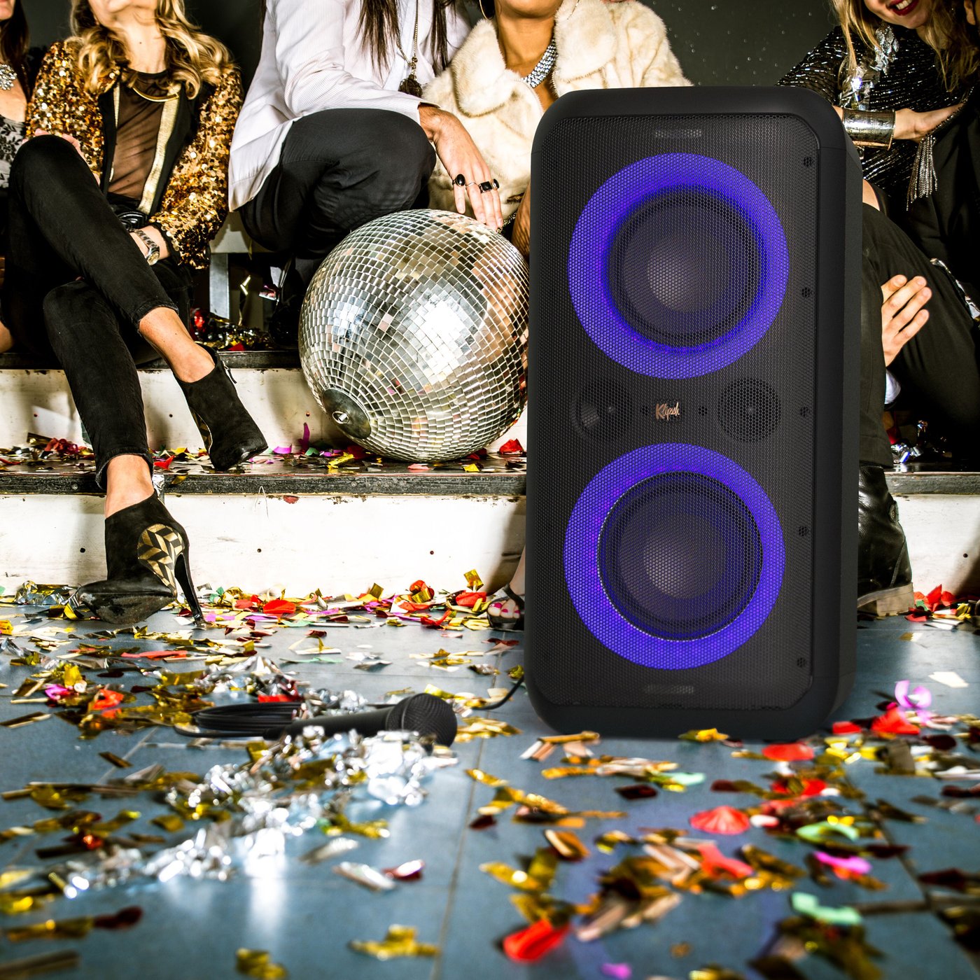 Klipsch GIG XXL partyhögtalare med mikrofon