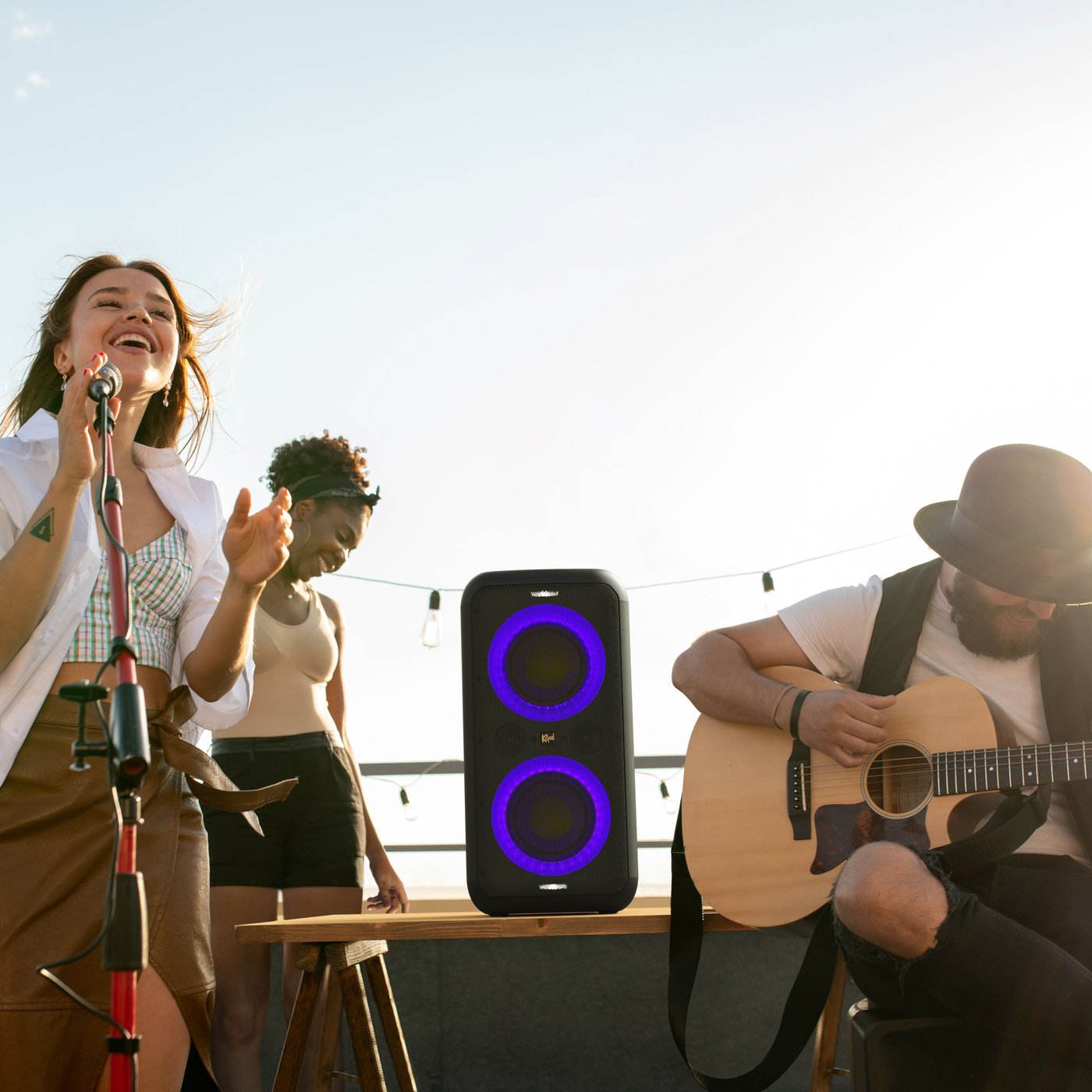 Klipsch GIG XXL partyhögtalare med mikrofon