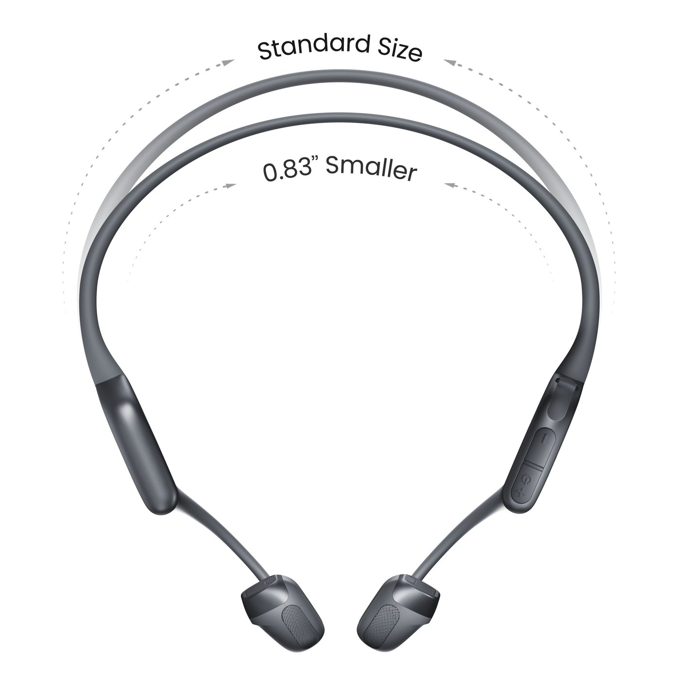 Shokz OpenRun Pro 2 Mini Trådløse hodetelefoner Svart