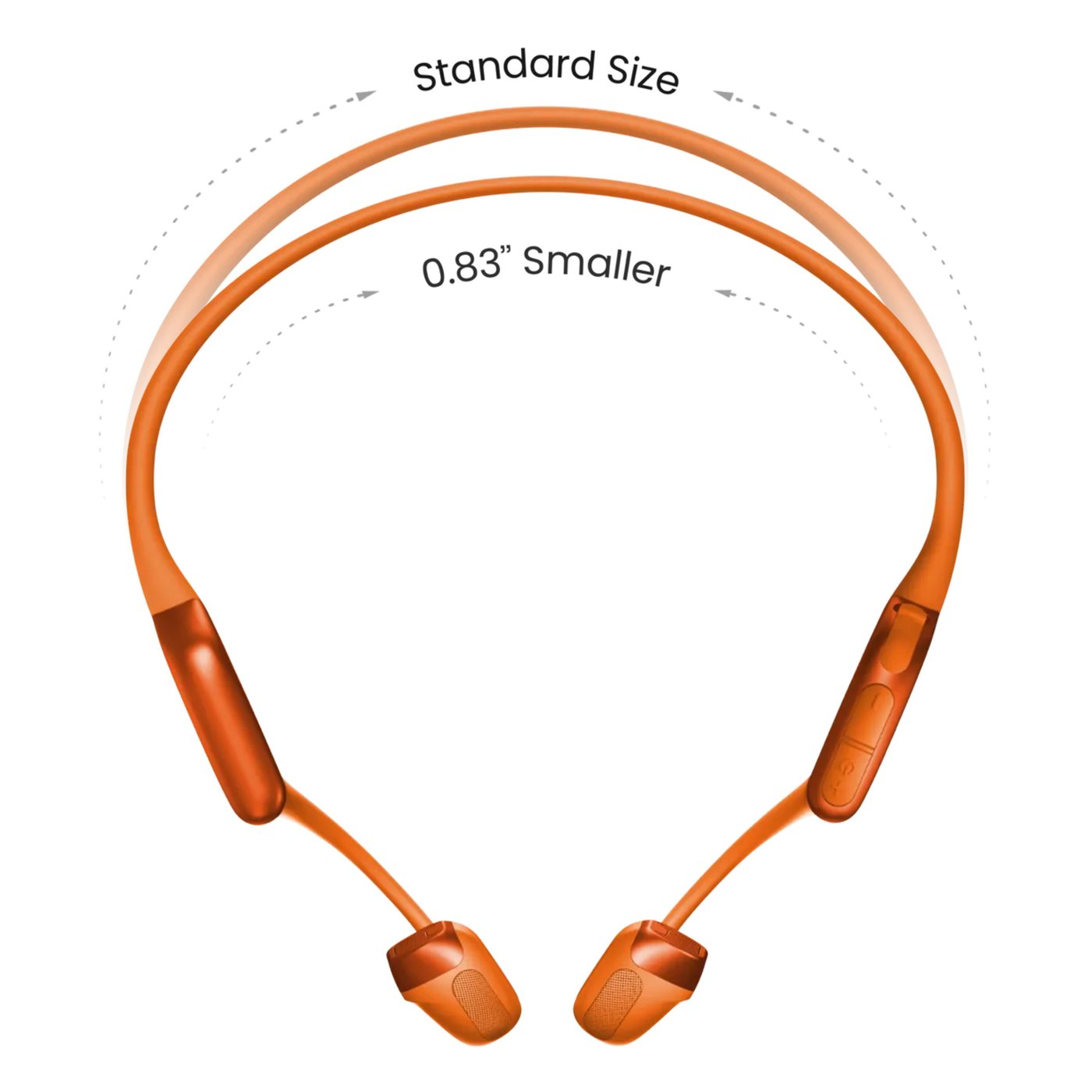 Shokz OpenRun Pro 2 Mini Trådløse hodetelefoner Oransje