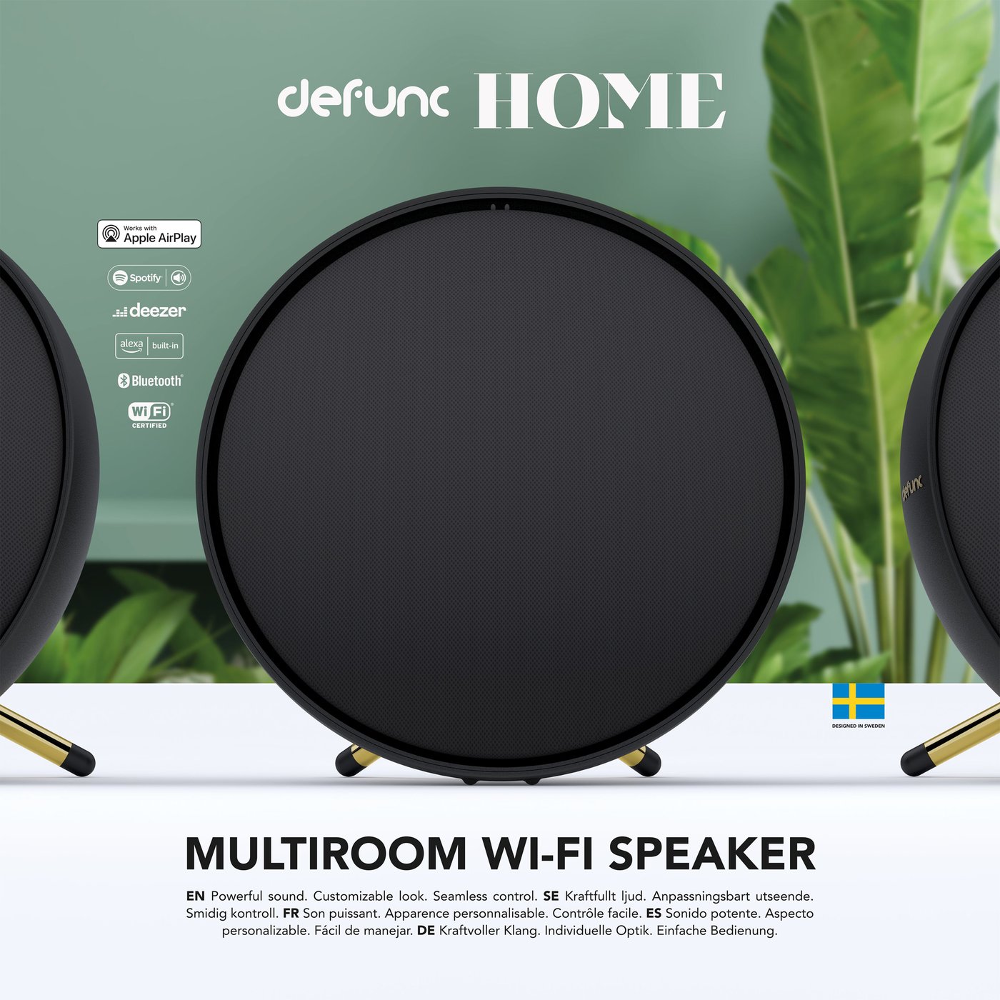 Defunc Home Small Svart