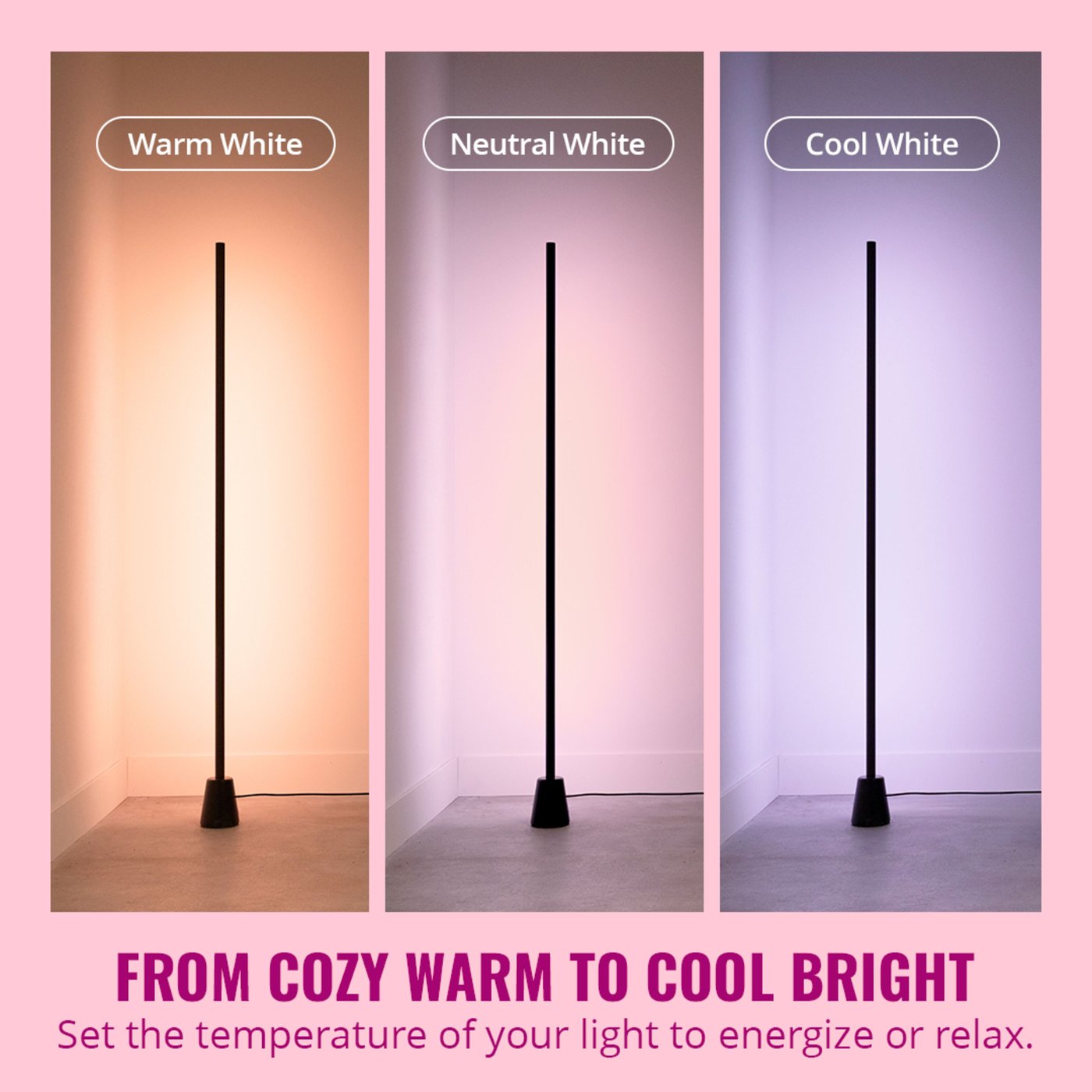 WiZ Gradient floor lamp RGBIC Golvarmatur
