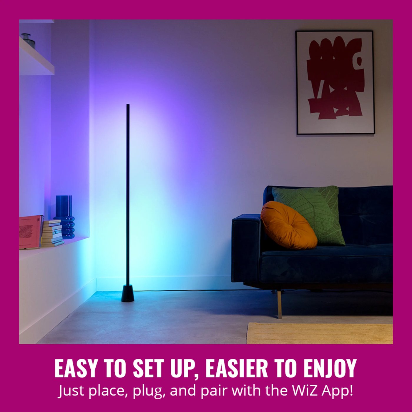 WiZ Gradient floor lamp RGBIC Golvarmatur