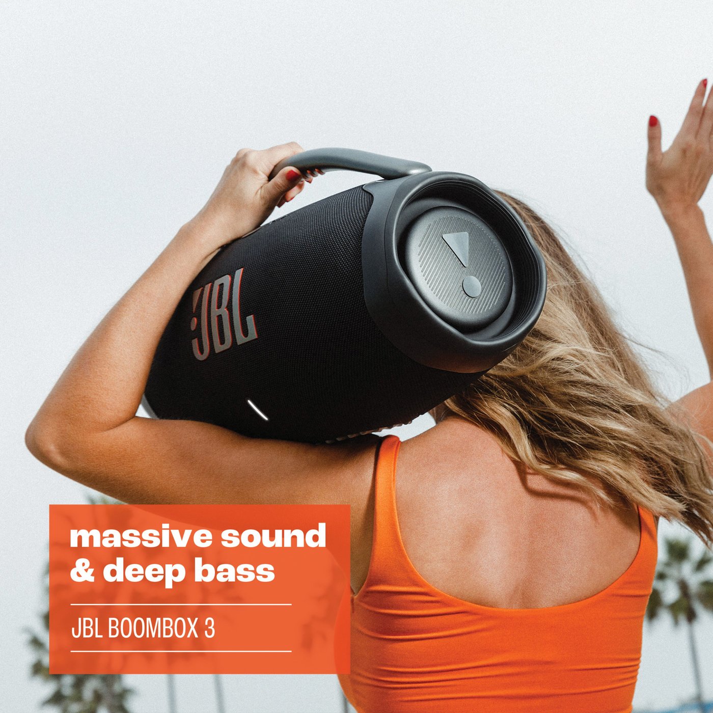 JBL Boombox 3 Bluetooth-høyttaler