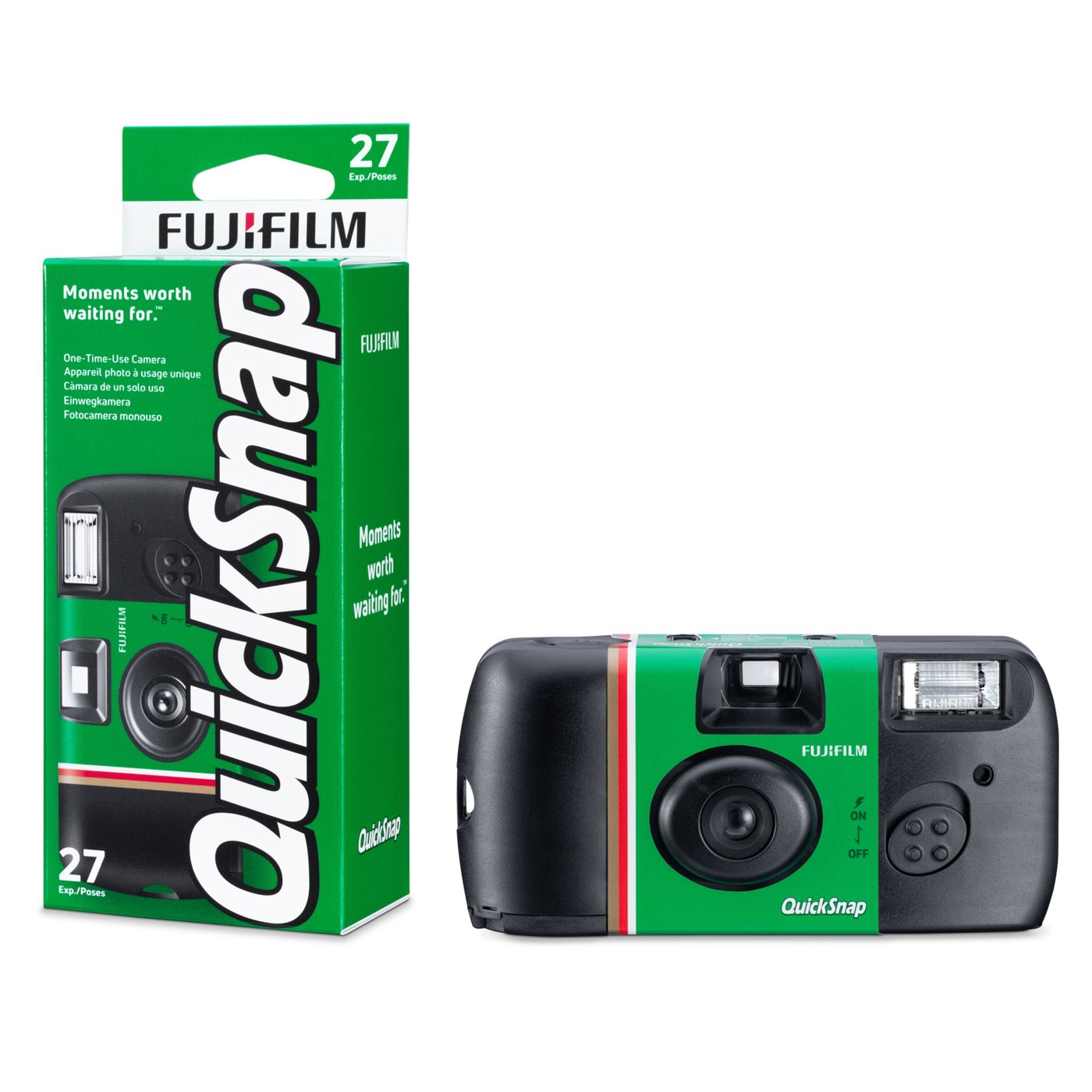 Fujifilm QuickSnap Flash Engångskamera 27 bilder