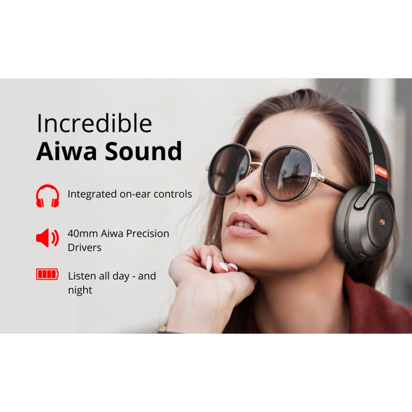 Aiwa ARC-1 ANC trådlösa hörlurar