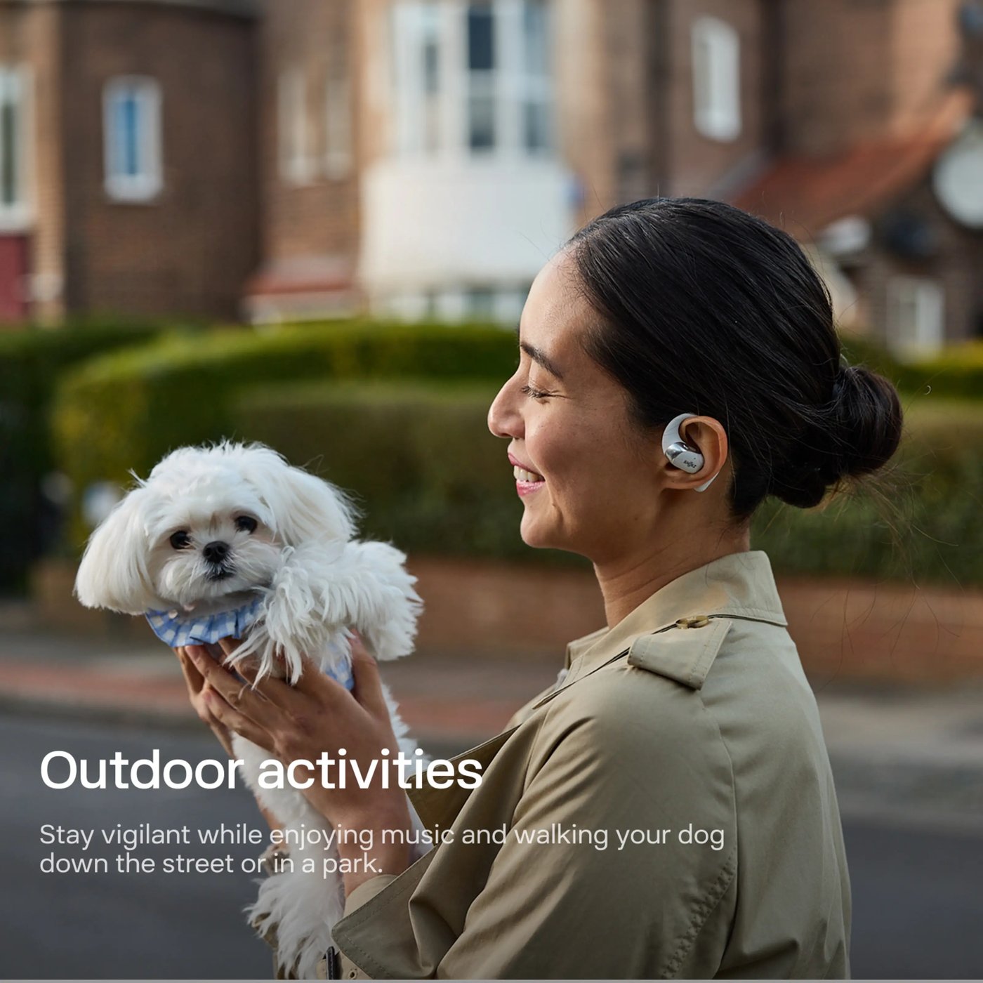 Shokz OpenFit 2+ open-ear-hodetelefoner Svart