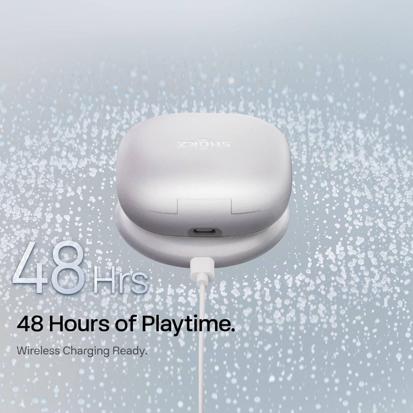 Shokz OpenFit 2+ TWS-hörlurar Svart