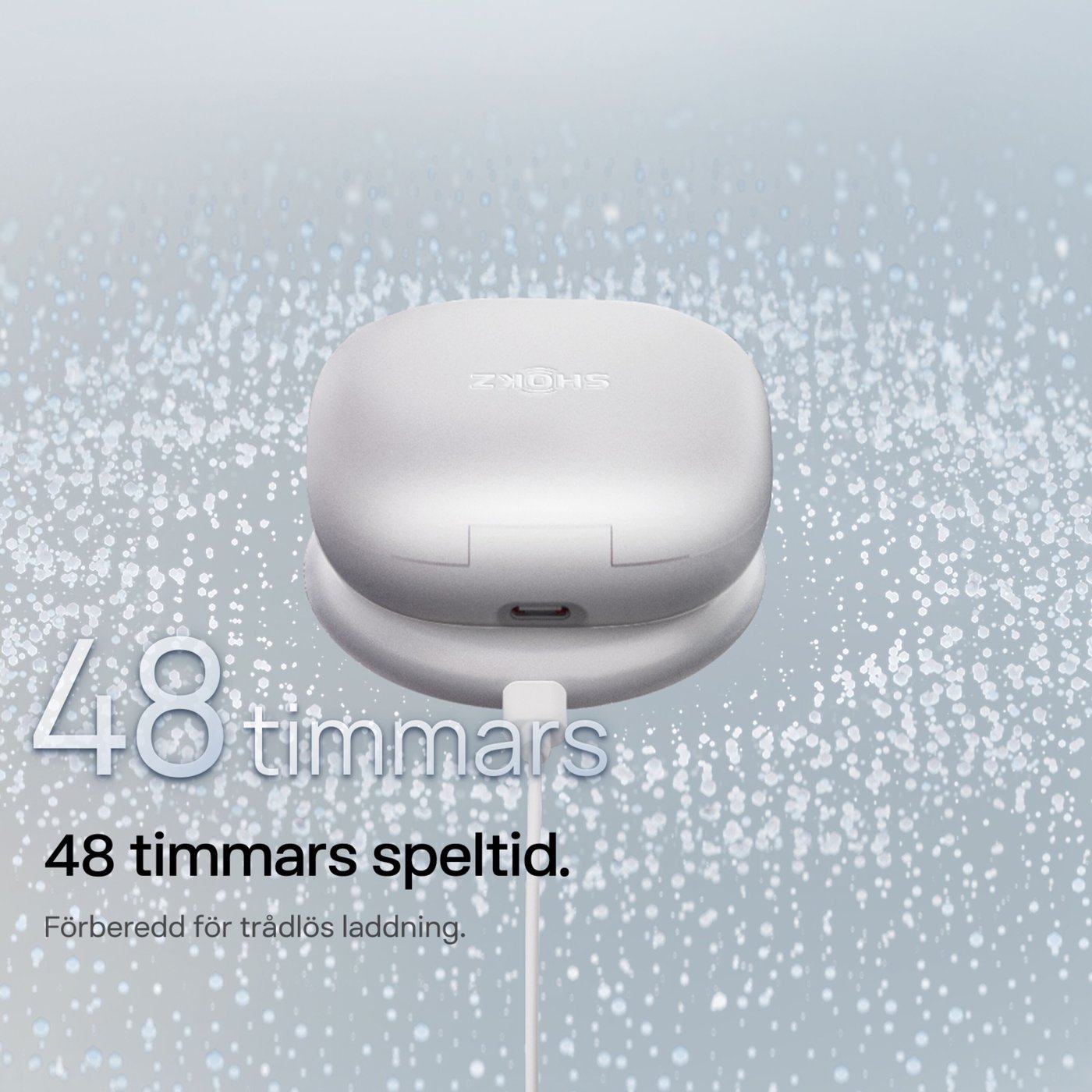 Shokz OpenFit 2+ TWS-hörlurar Svart