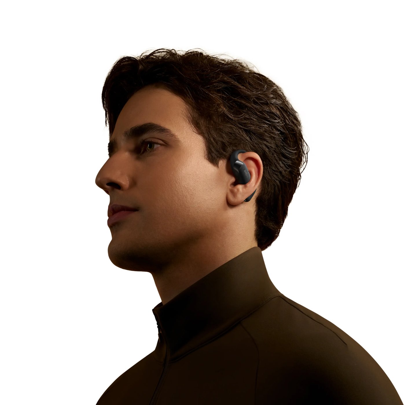 Shokz OpenFit 2+ open-ear-hörlurar Svart