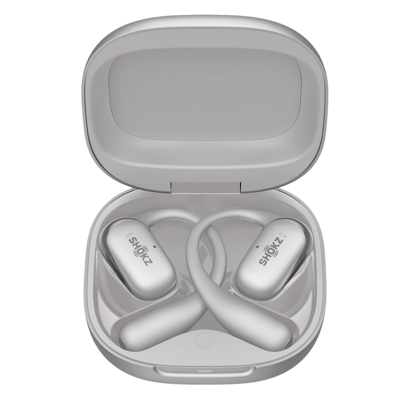 Shokz OpenFit 2+ TWS-hörlurar Grå