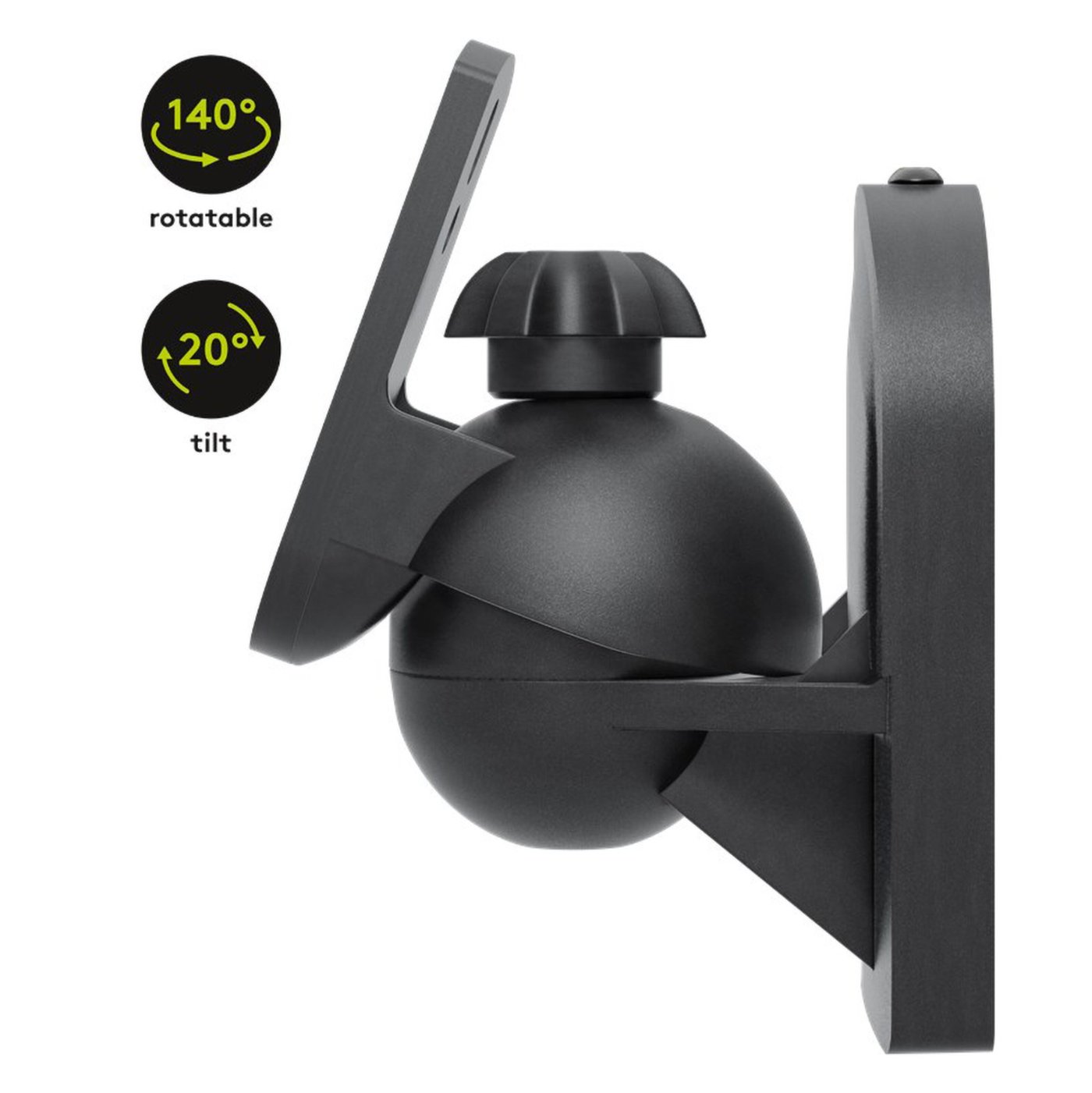 Universellt väggfäste för högtalare