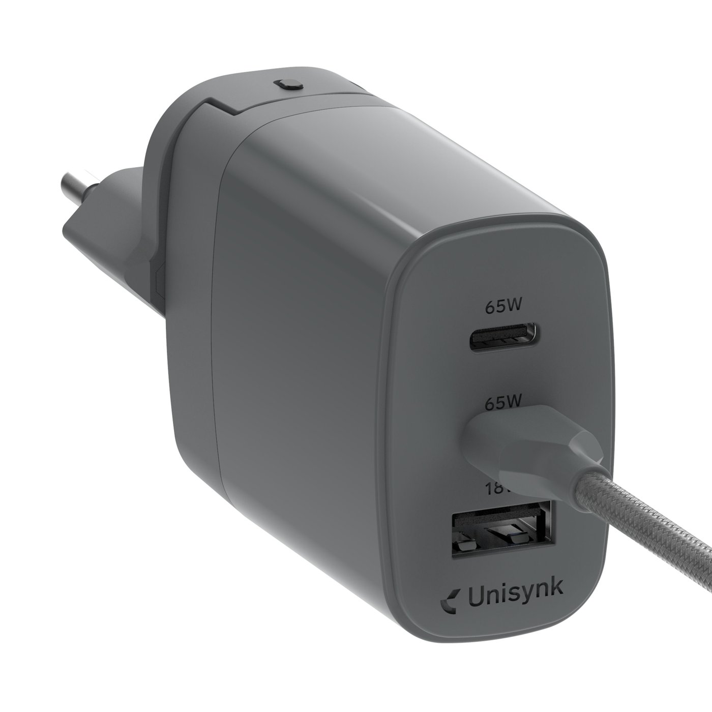 Unisynk 3-porters Global Multi-lader 65W