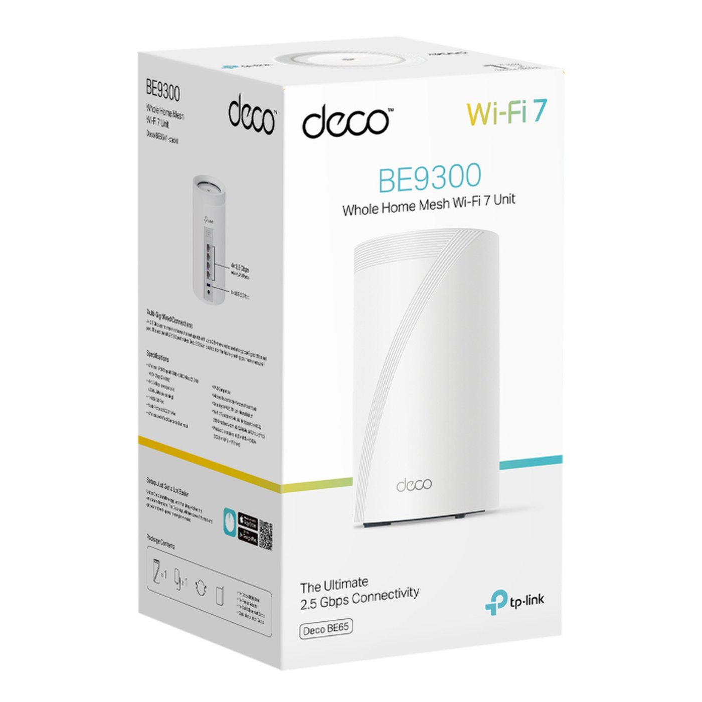 TP-link Deco BE65 Mesh-ruter med Wifi 7 BE9300 1-pk.
