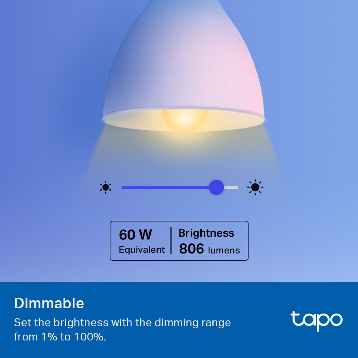 TP-link Tapo Smart RGB LED-lampa E27