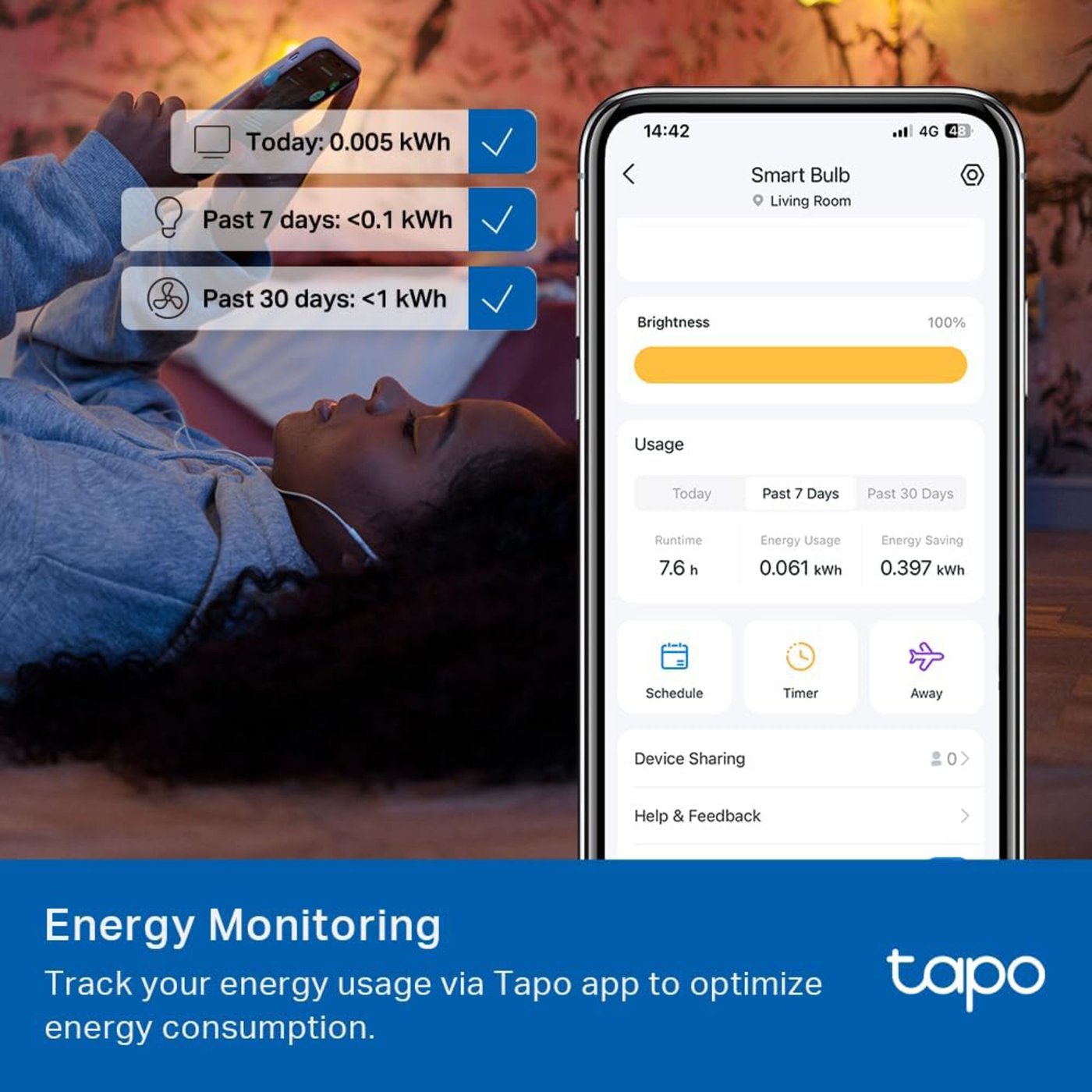 TP-link Tapo Smart wifi LED-pære
