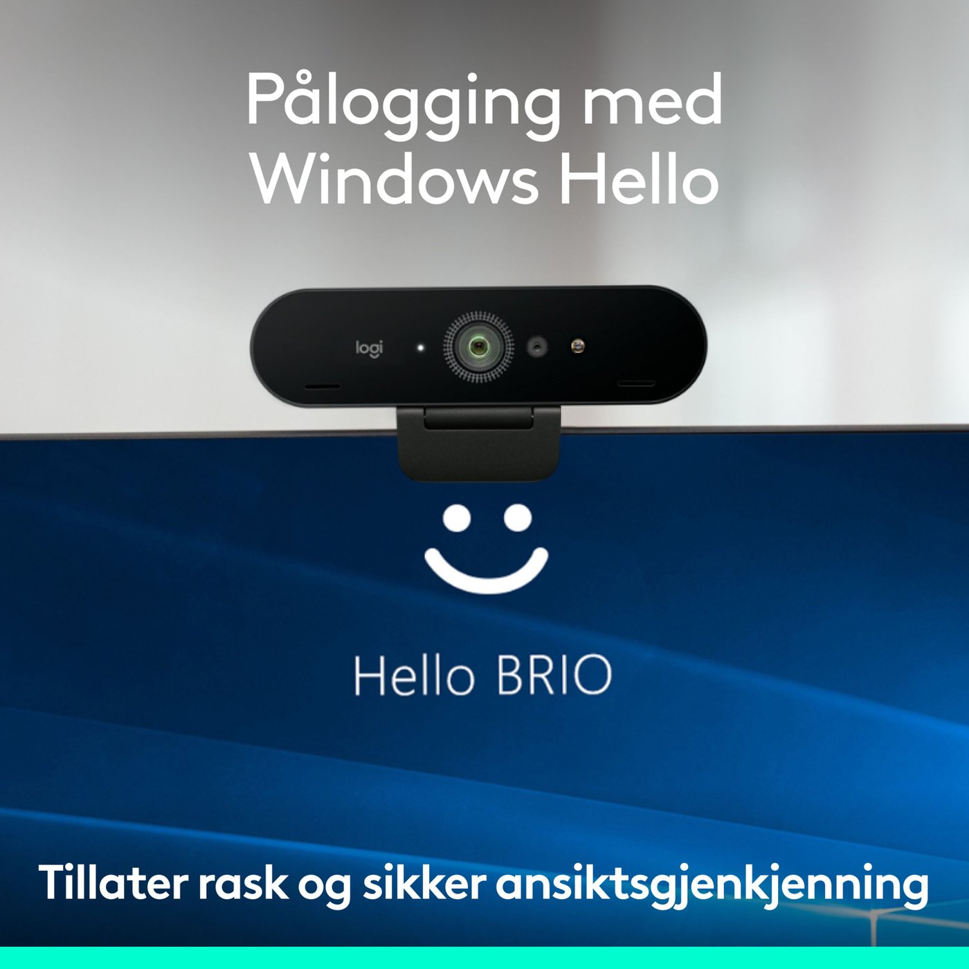 Logitech Brio 4K webbkamera