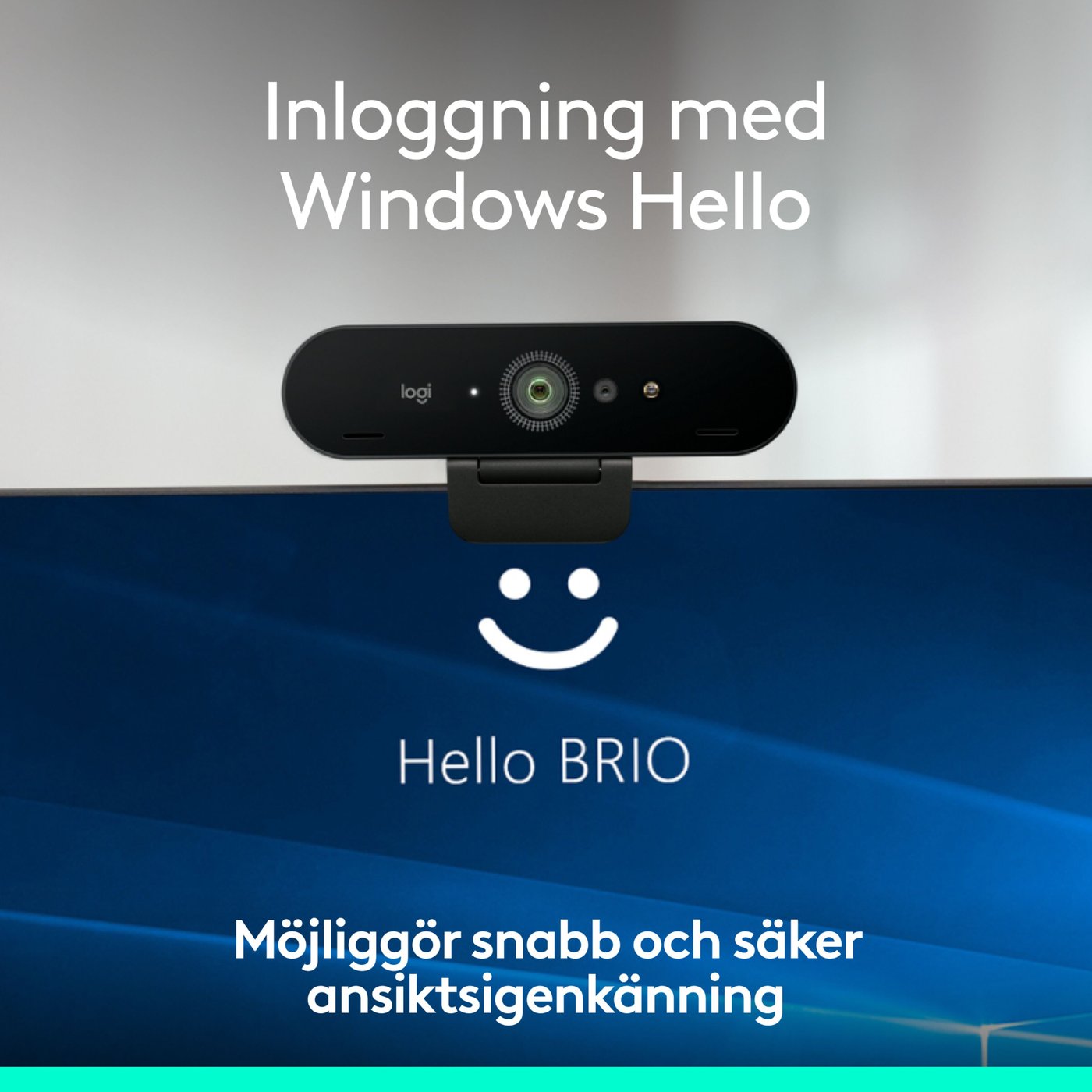 Logitech Brio 4K webbkamera