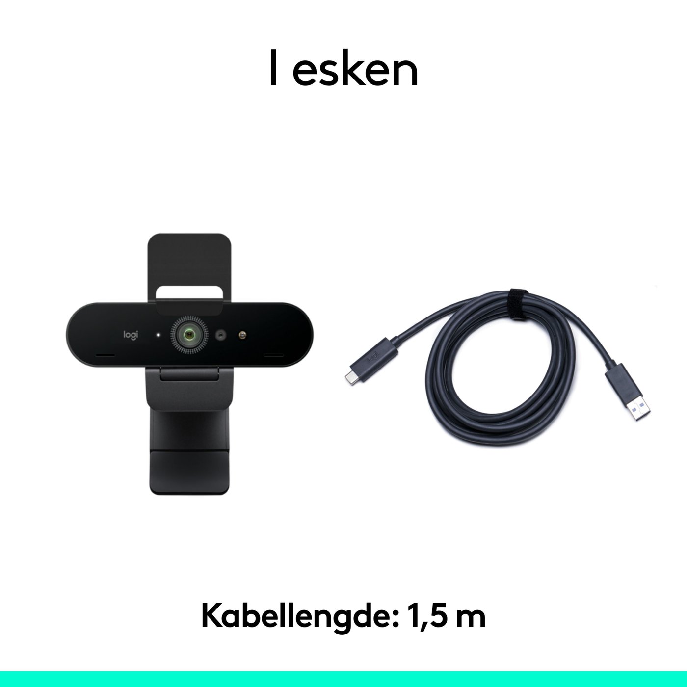 Logitech Brio 4K webbkamera