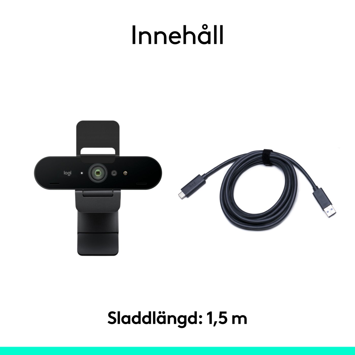 Logitech Brio 4K webbkamera