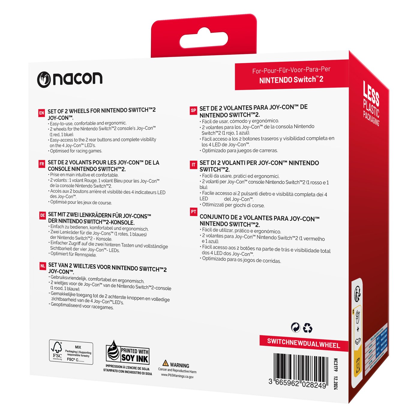 Nintendo Switch 2 Joy‑Con Dual Wheel