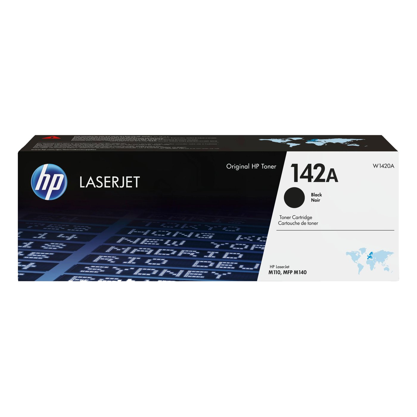 HP Toner 142A - Svart