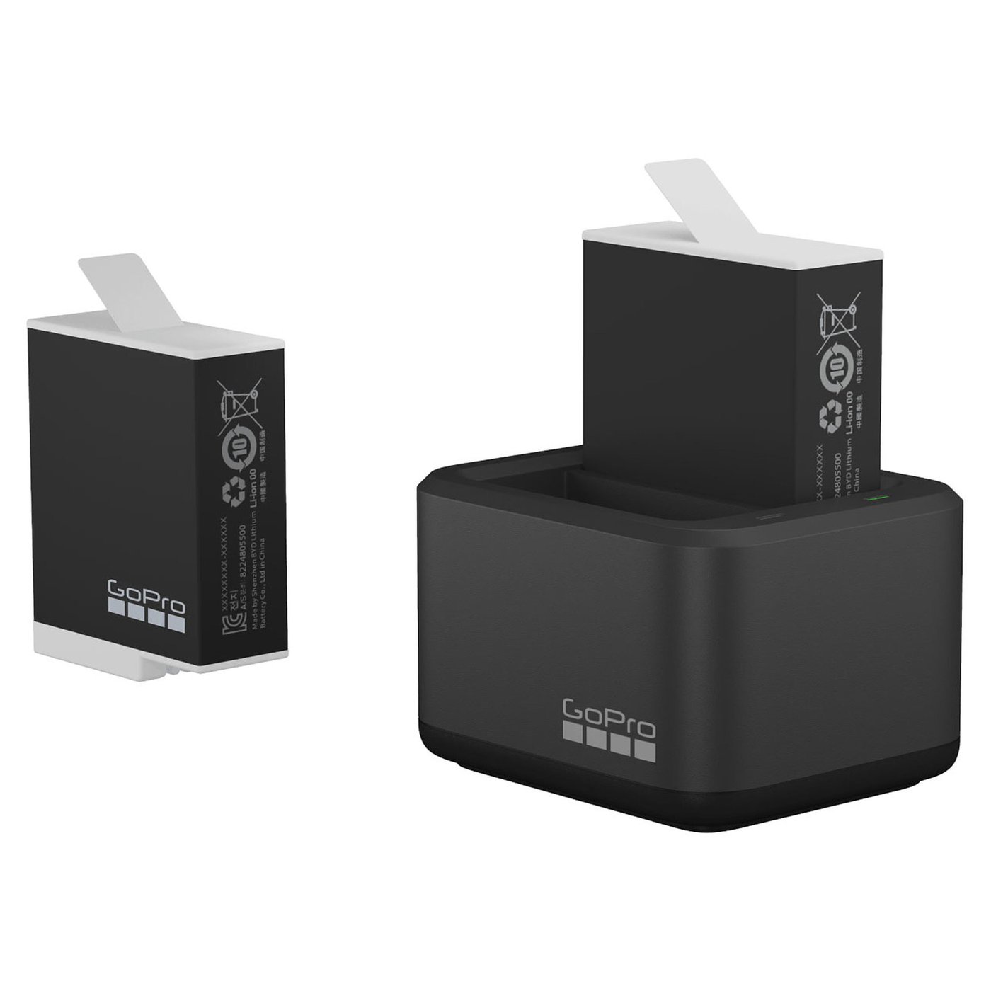 Gopro Daul Battery Charger + Enduro Batteri