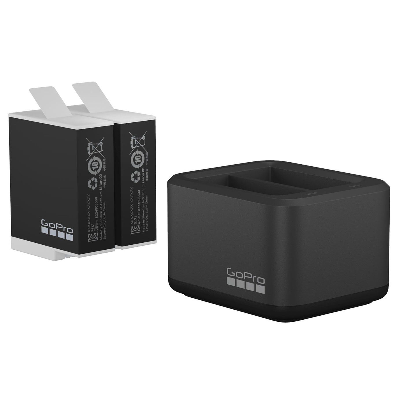 Gopro Daul Battery Charger + Enduro Batteri