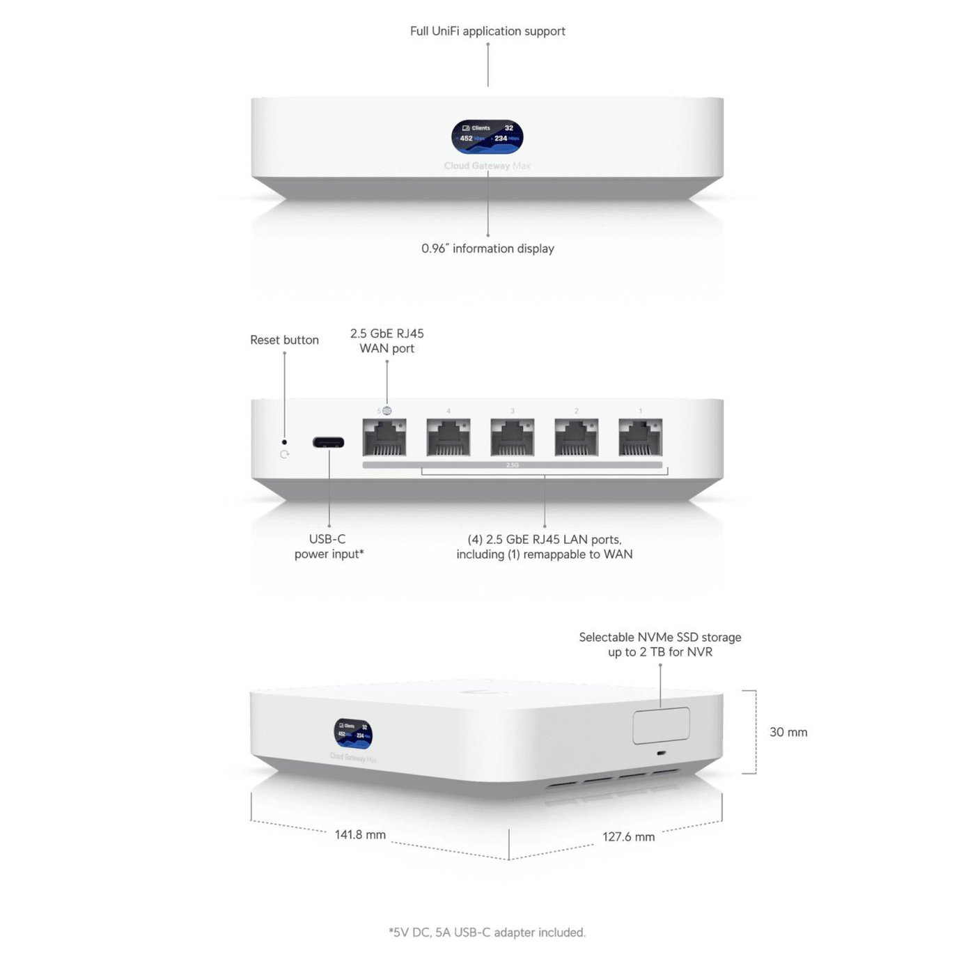 Ubiquiti UCG-Max Cloud Gateway Max