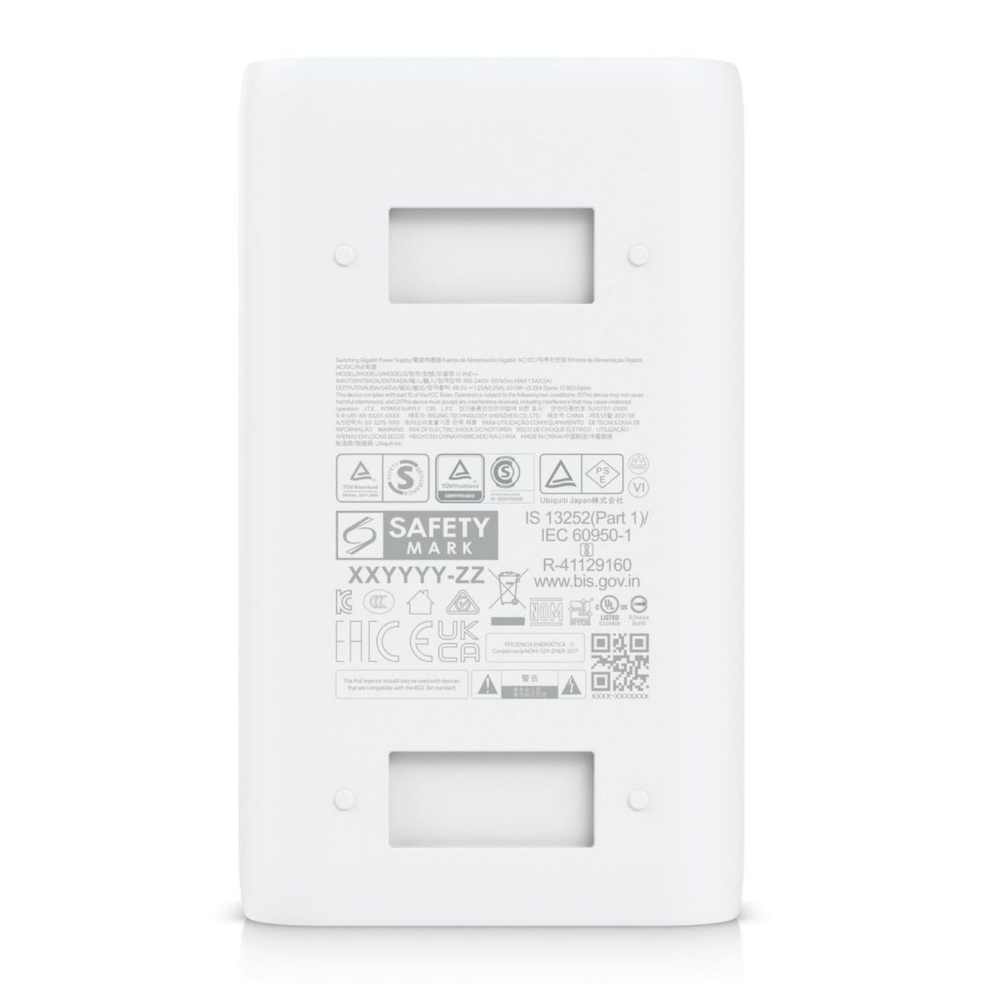 Ubiquiti POE-injektor U-POE++ 48 V 60 W