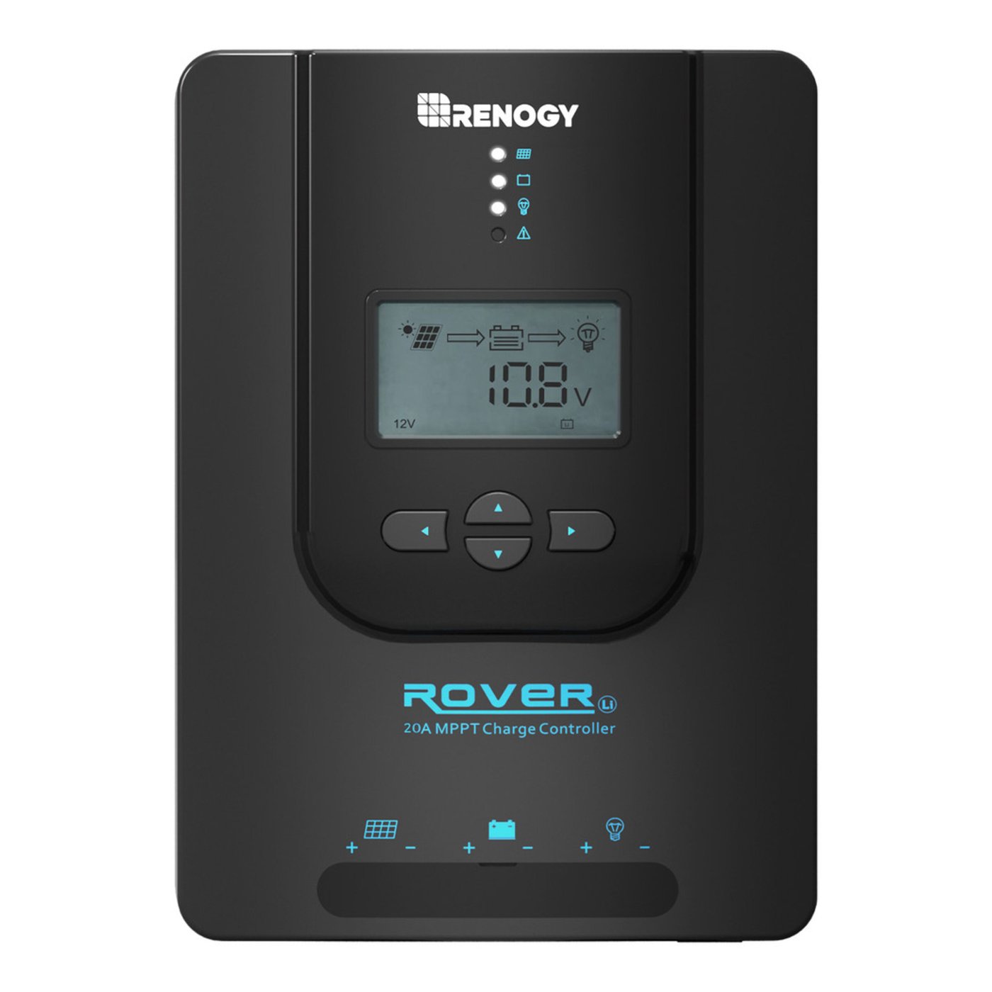 Renogy Rover Solcellsregulator 20A MPPT