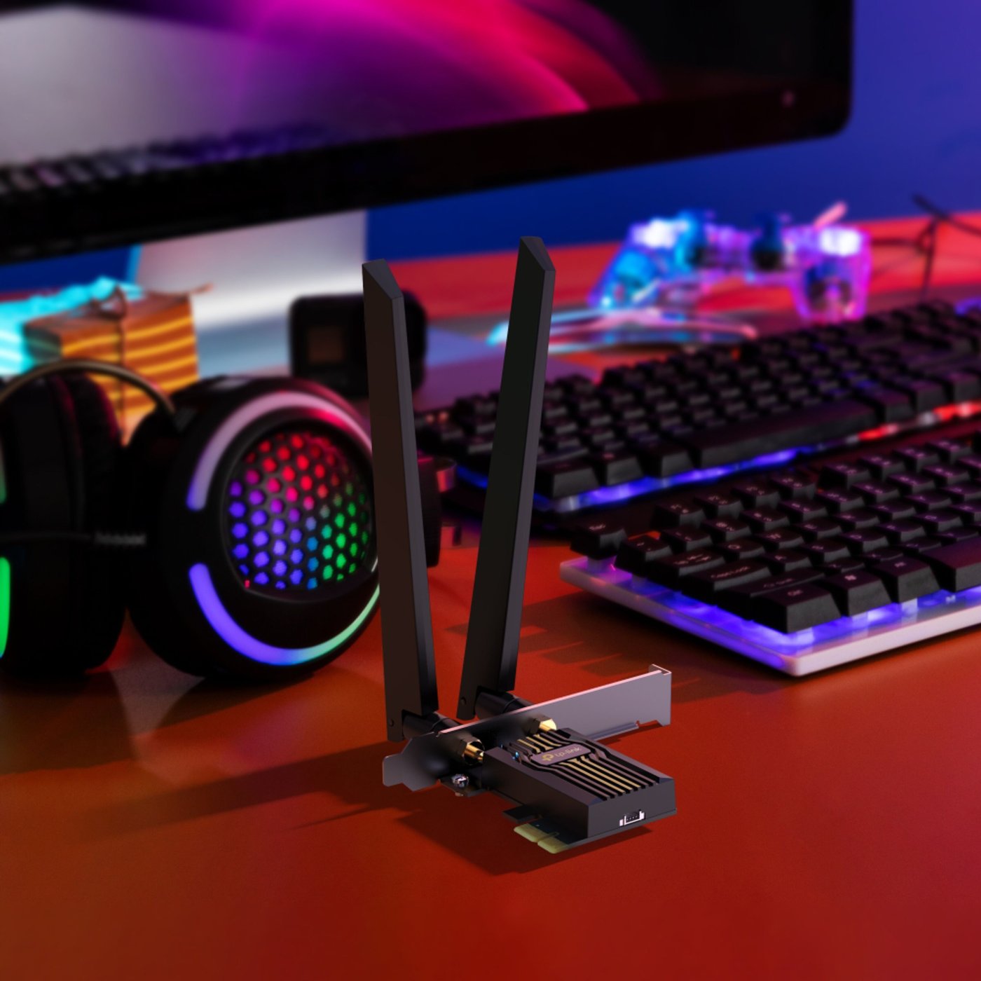 TP-link Archer TBE400E Wi-Fi 7 PCI-express nettverkskort