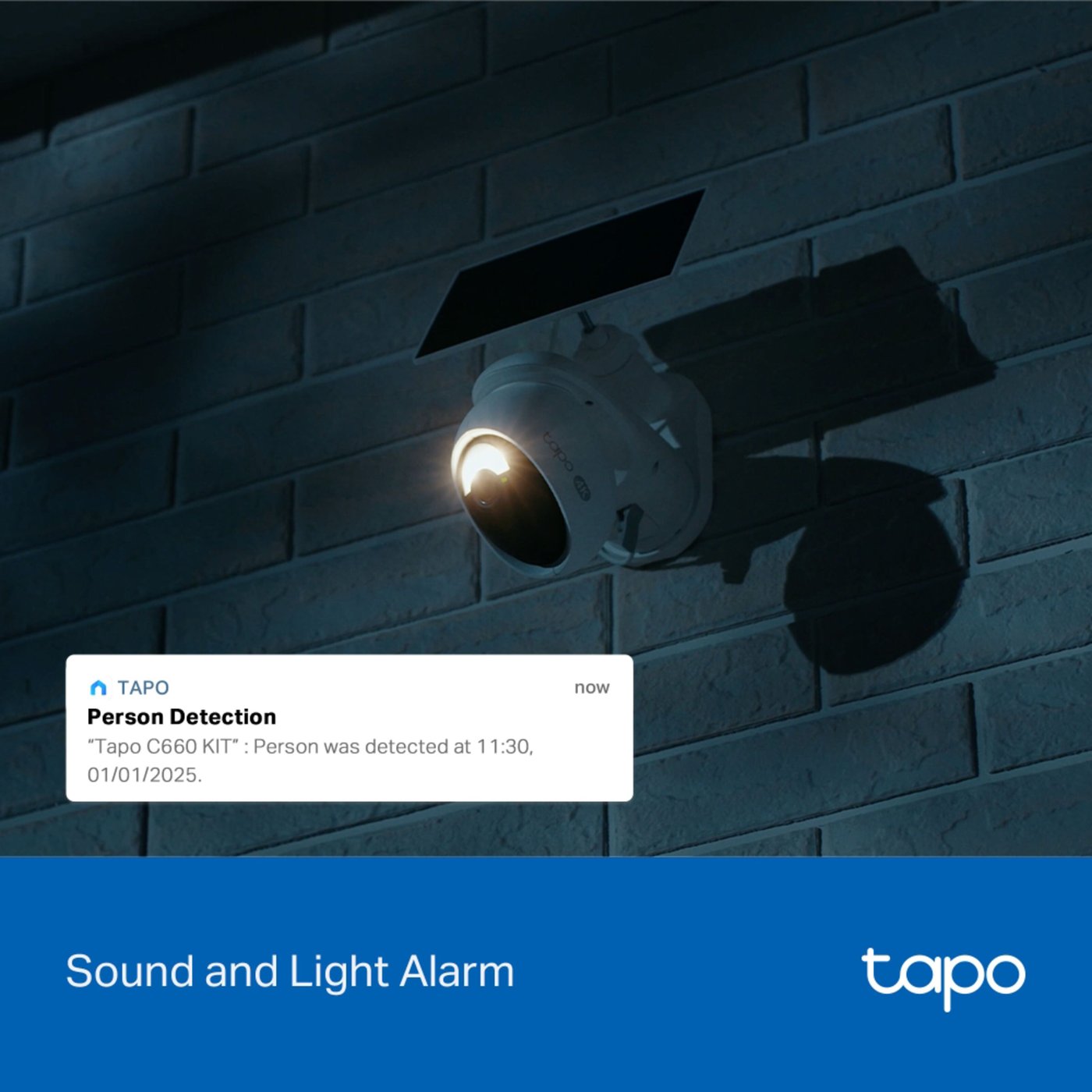 TP-link Tapo C660 KIT – Solcelledrevet 4K overvåkningskamera