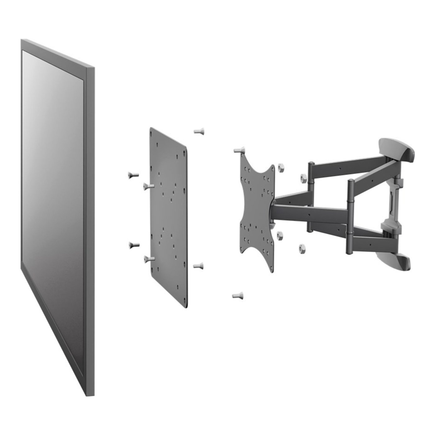 Adapter for veggfeste til TV