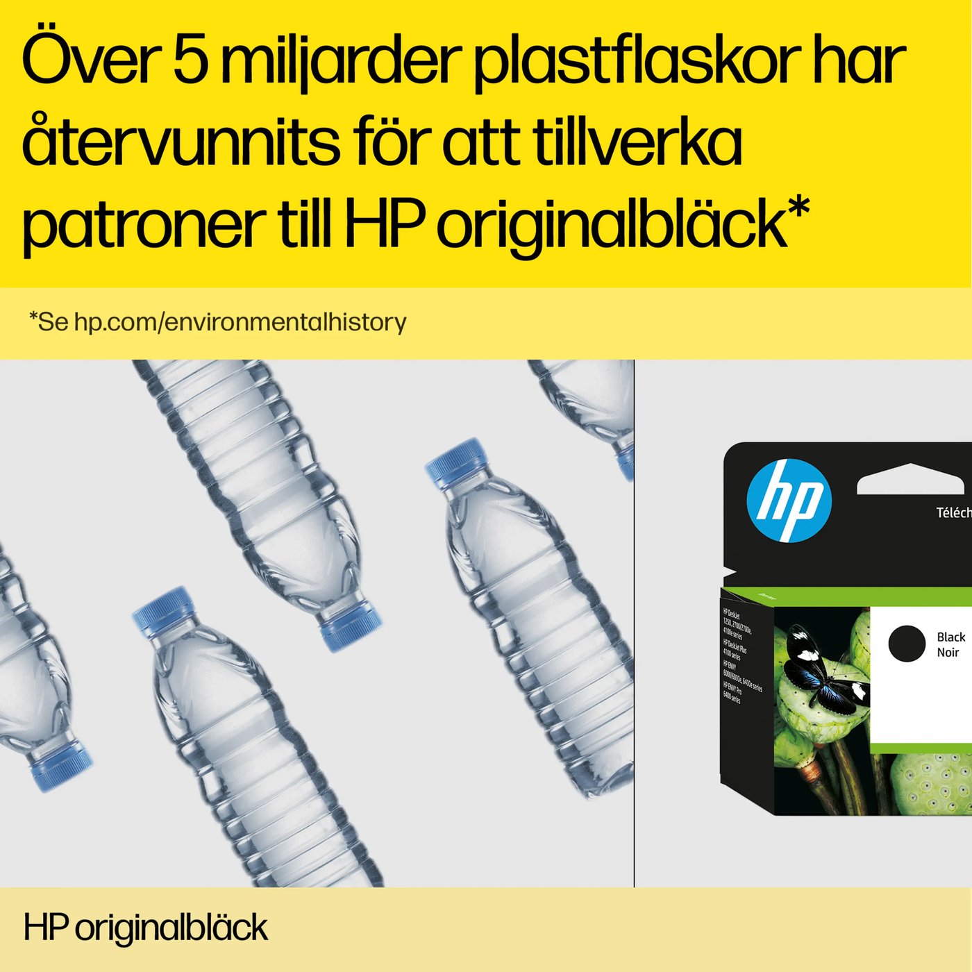 HP 302XL Bläckpatron Svart
