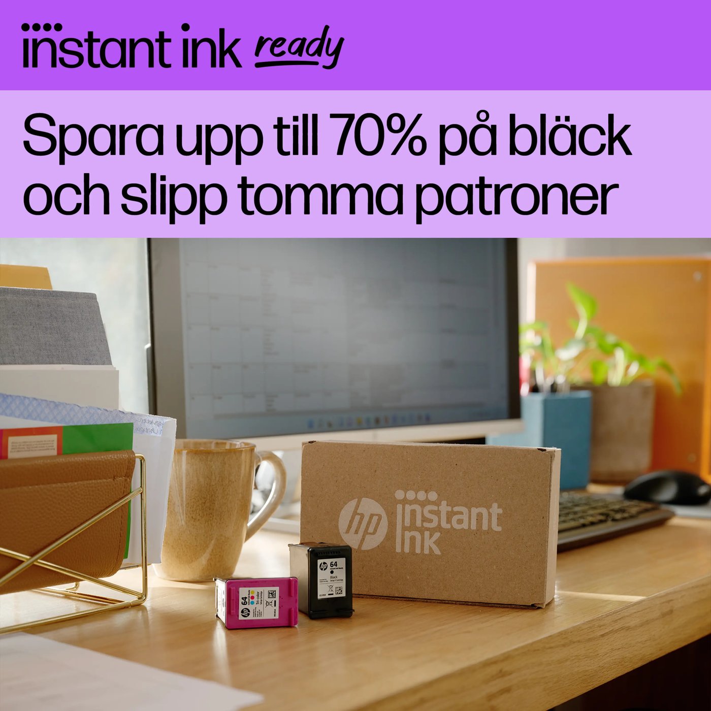 HP 302XL Bläckpatron Svart