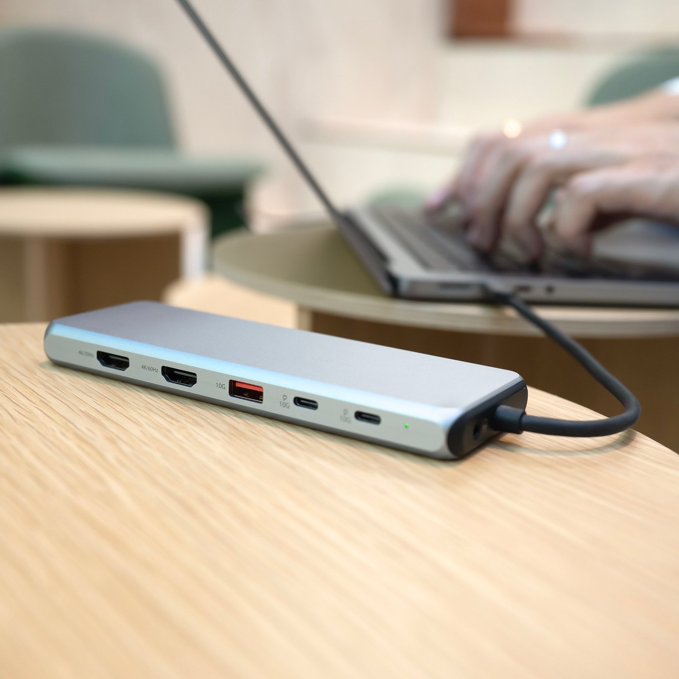 Plexgear Multiadapter för USB-C med 13 anslutningar