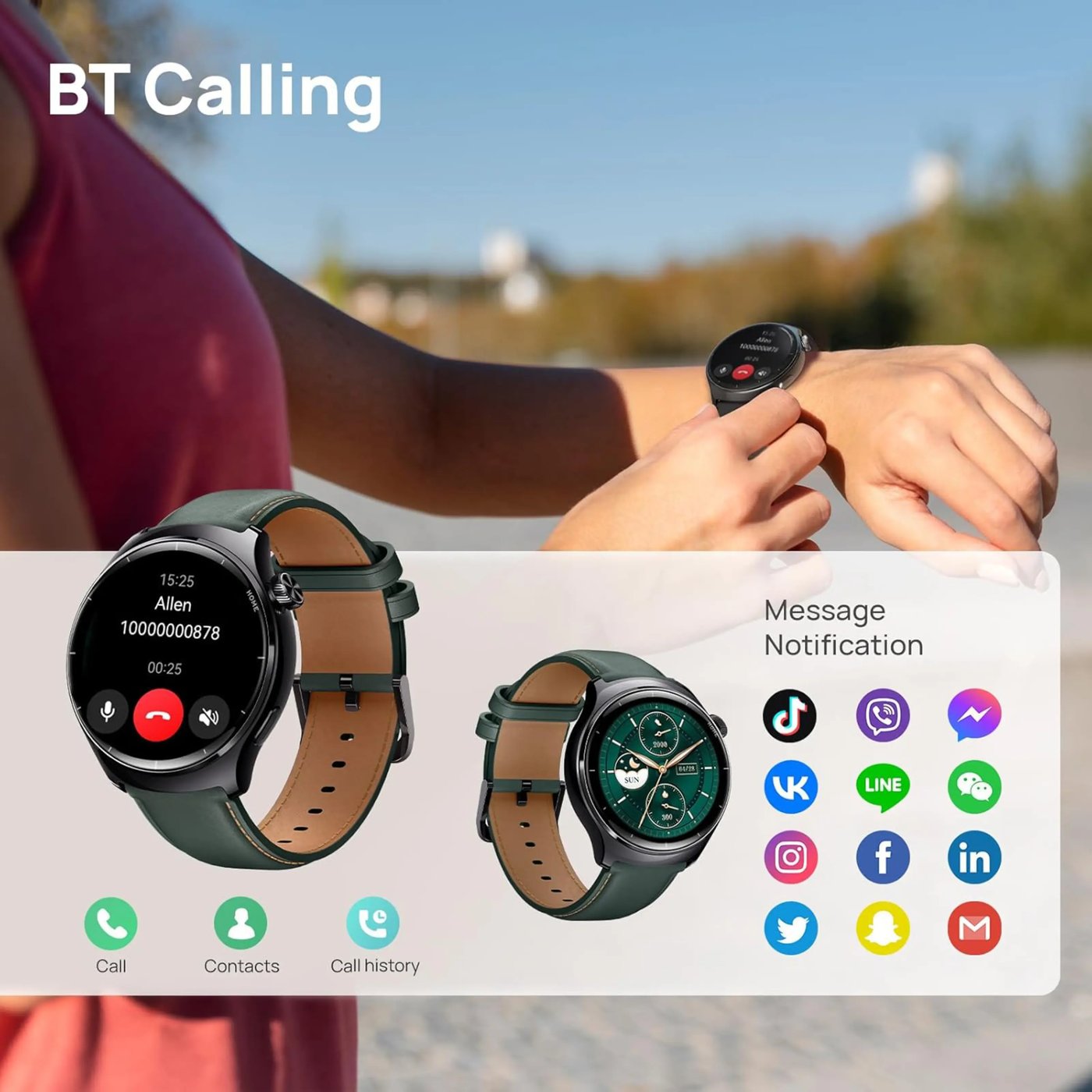 Mibro Watch Lite 3 Pro Khakigrå