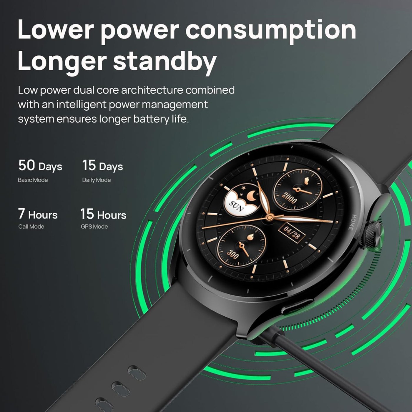 Mibro Watch Lite 3 Pro smartklocka Khakigrått