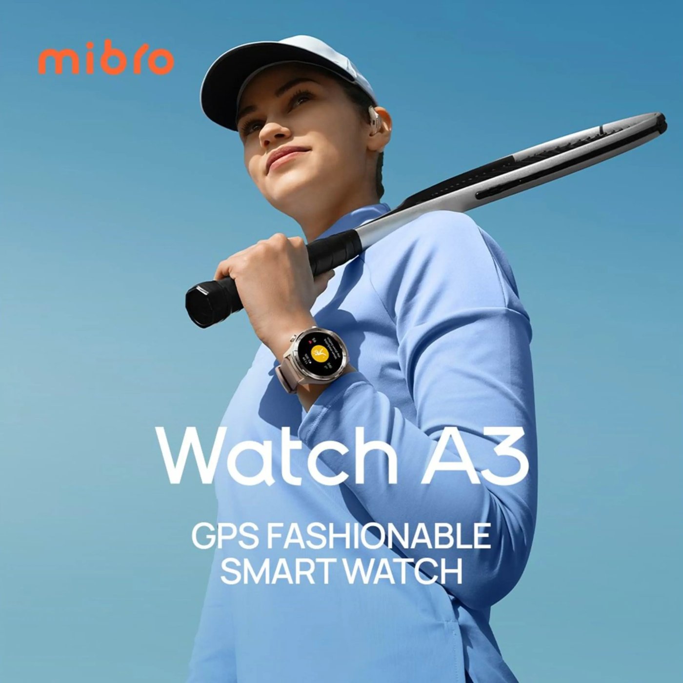 Mibro Watch A3 smartklocka Mörkgrå