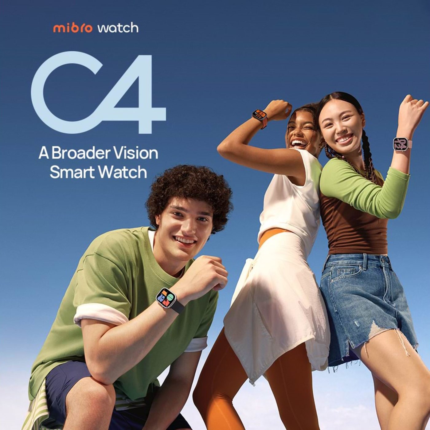 Mibro Watch C4 smartklocka Mörkgrå