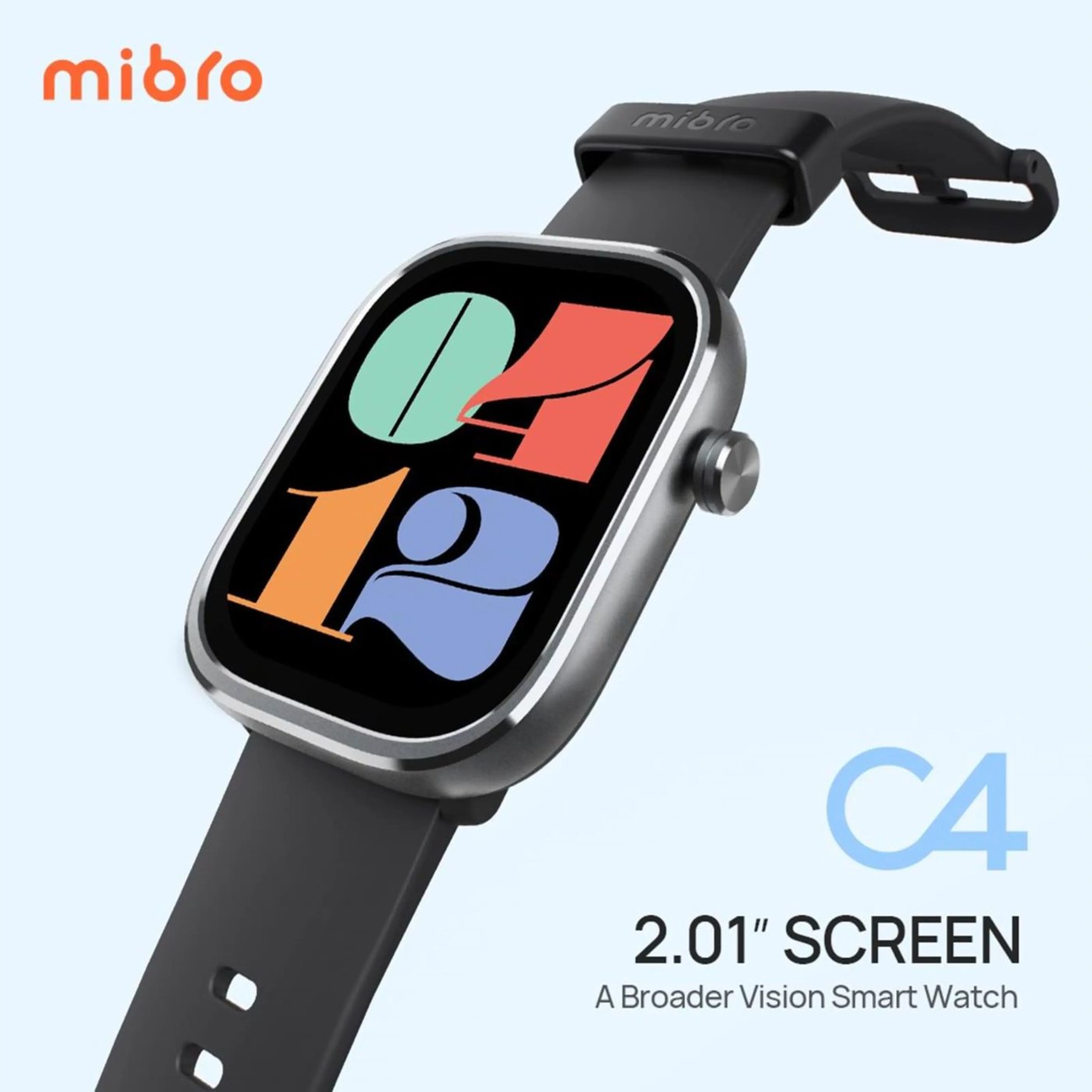 Mibro Watch C4 smartklocka Mörkgrå