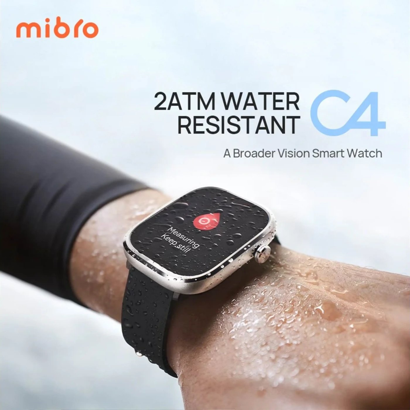 Mibro Watch C4 smartklocka Mörkgrå