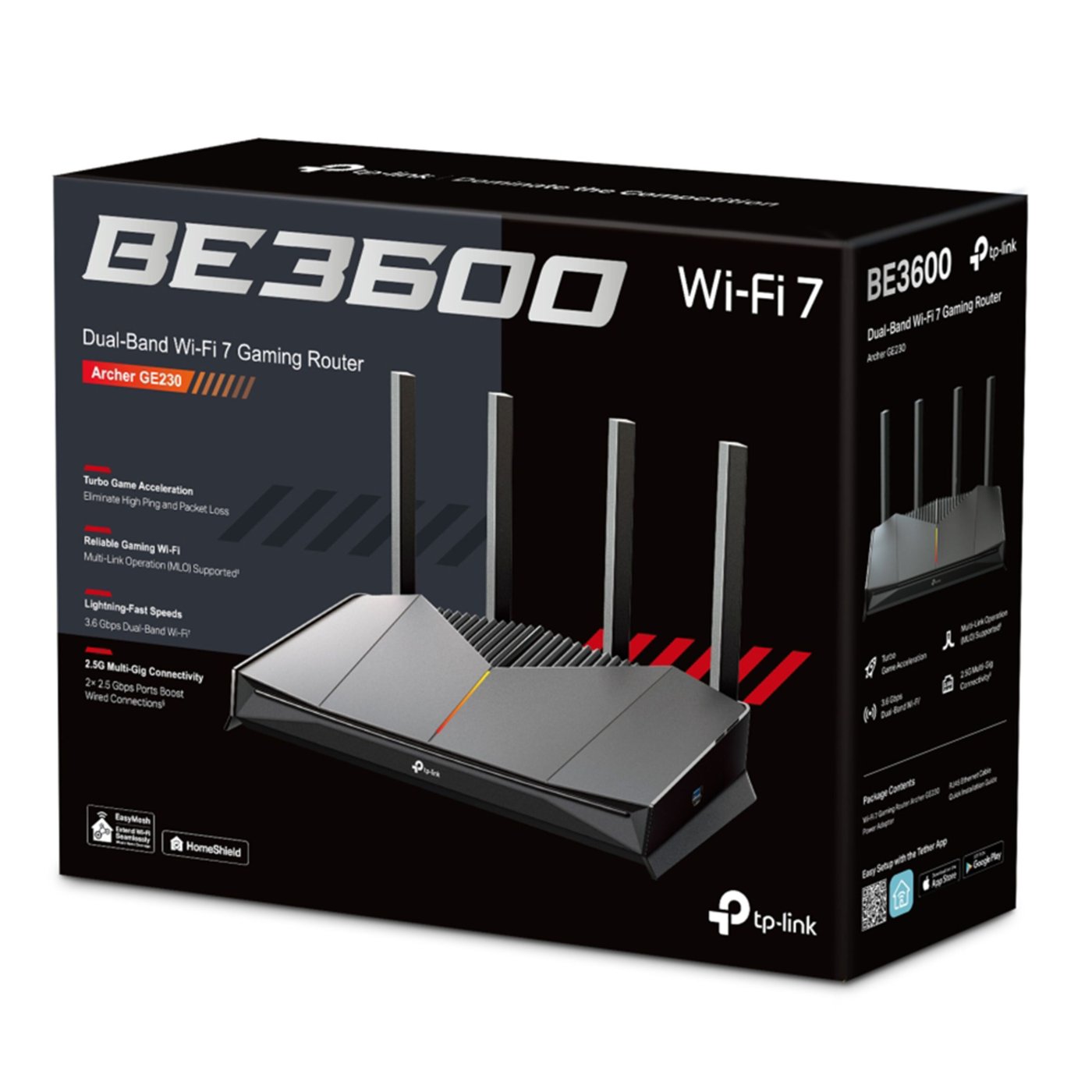 TP-link Archer GE230 Wifi 7 gamingrouter