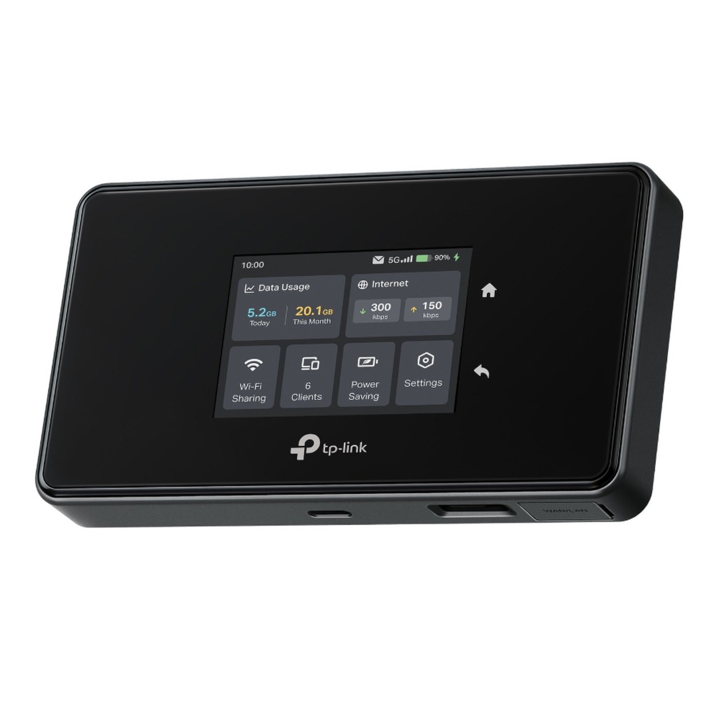 TP-link M8550 5G-router med modem AXE3600