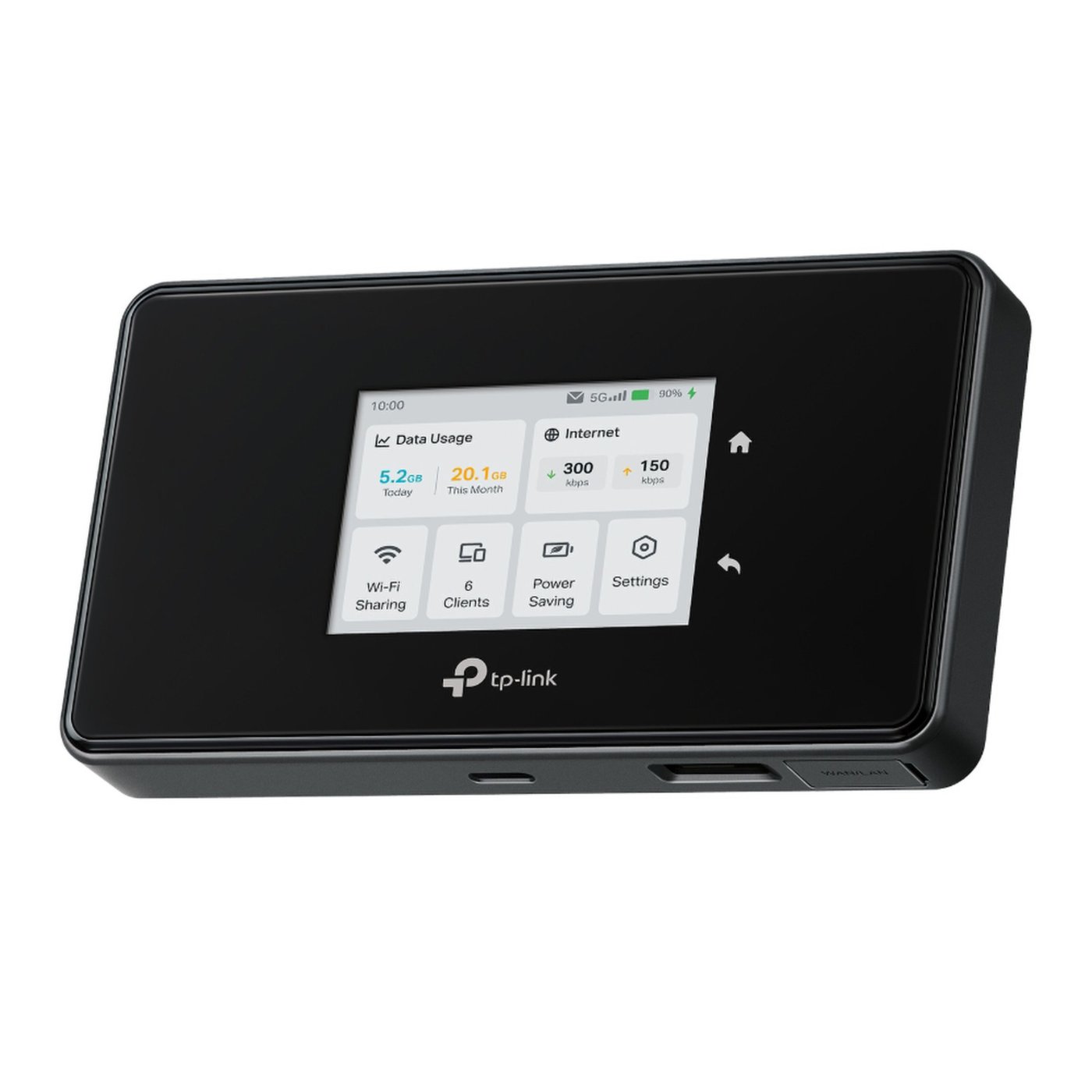 TP-link M8550 5G-router med modem AXE3600