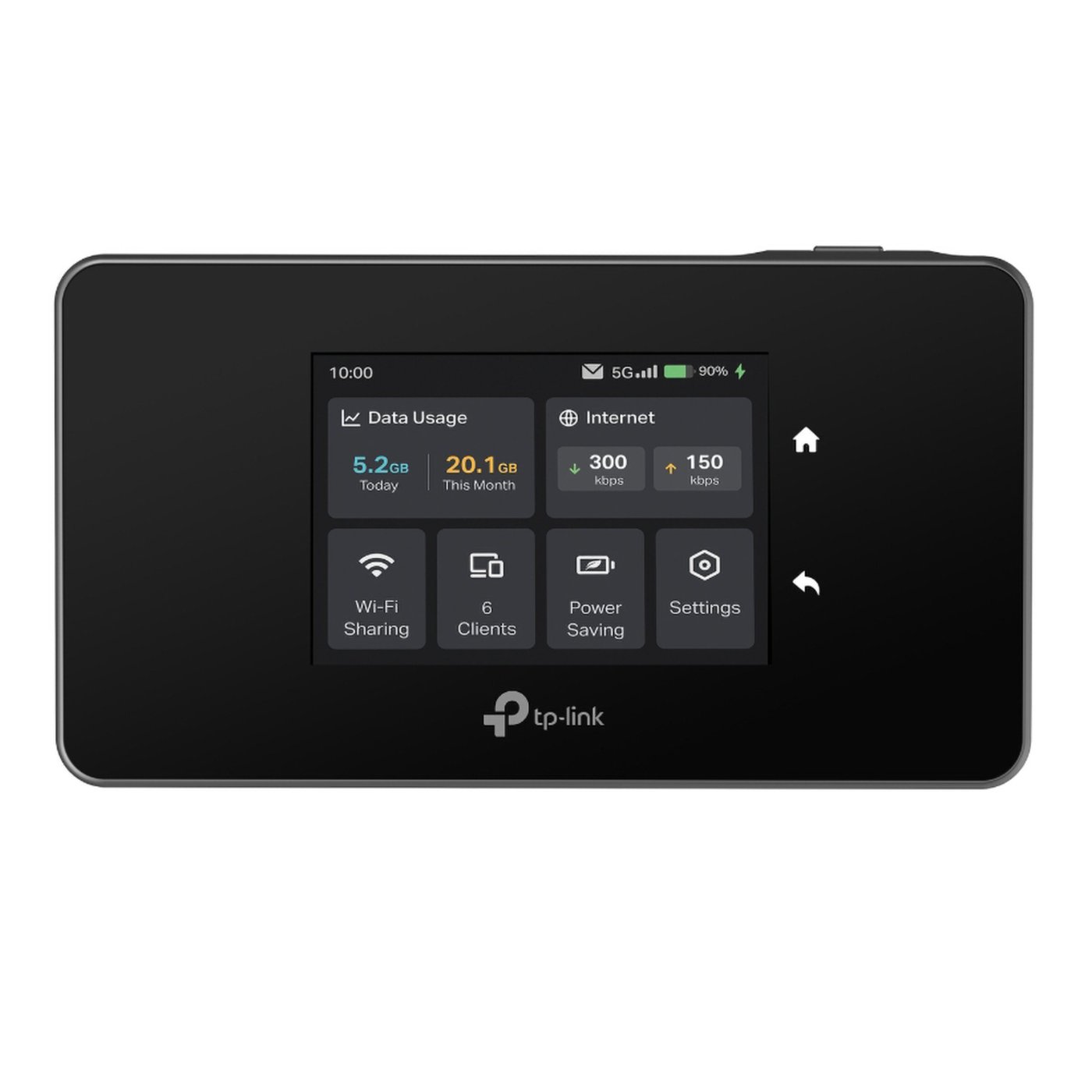 TP-link M8550 5G-router med modem AXE3600