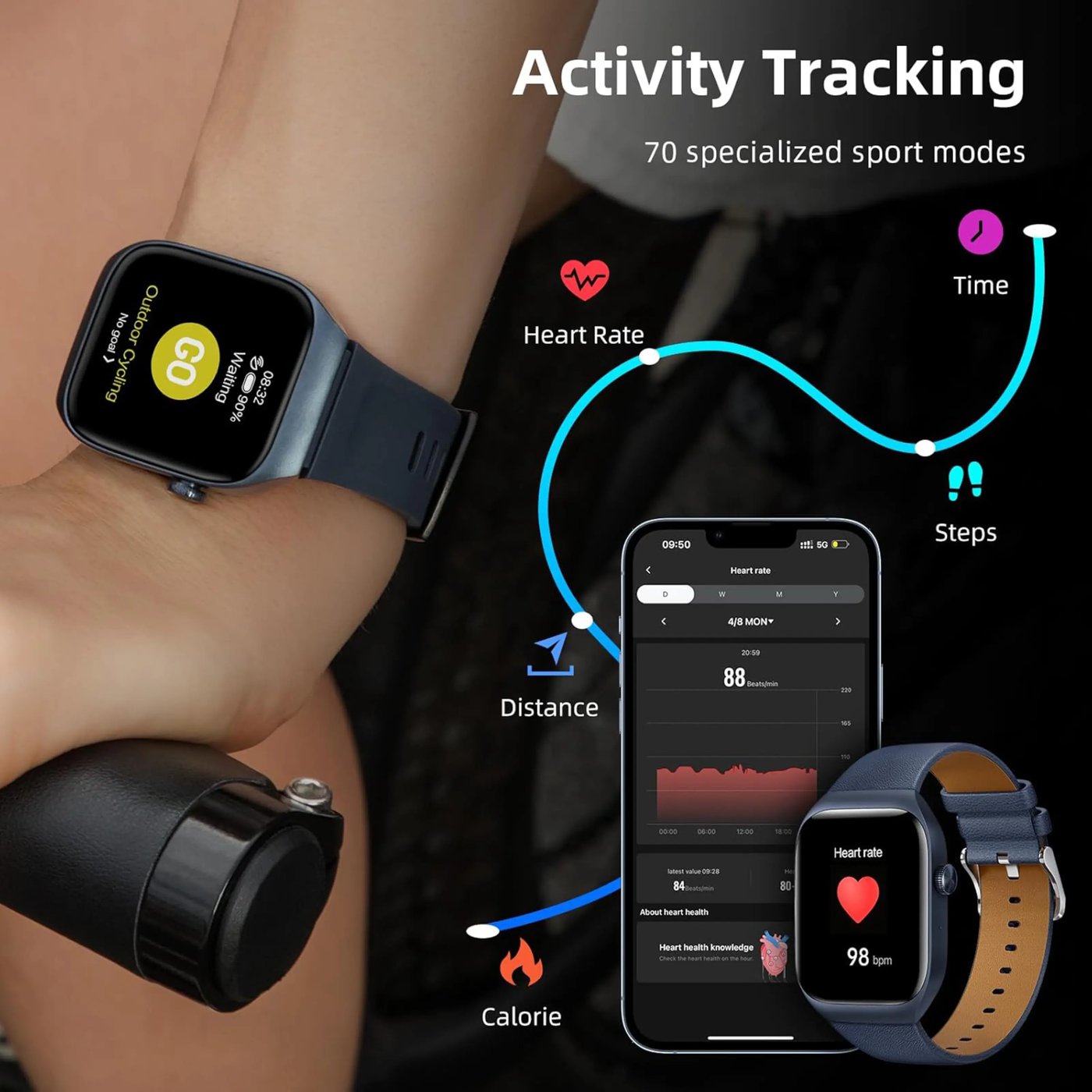 Mibro Watch T2 smartklokke Gull